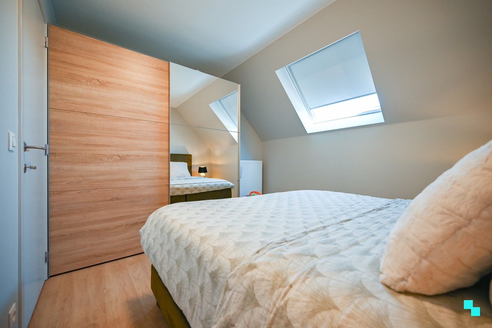 Energiezuinig tweeslaapkamer appartement te hartje Sint-Eloois-Winkel foto 22
