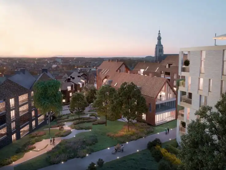 LUXENIEUWBOUWAPP. OP DE 1STE  VD MET 2 SLPK TE AARSCHOT foto 16