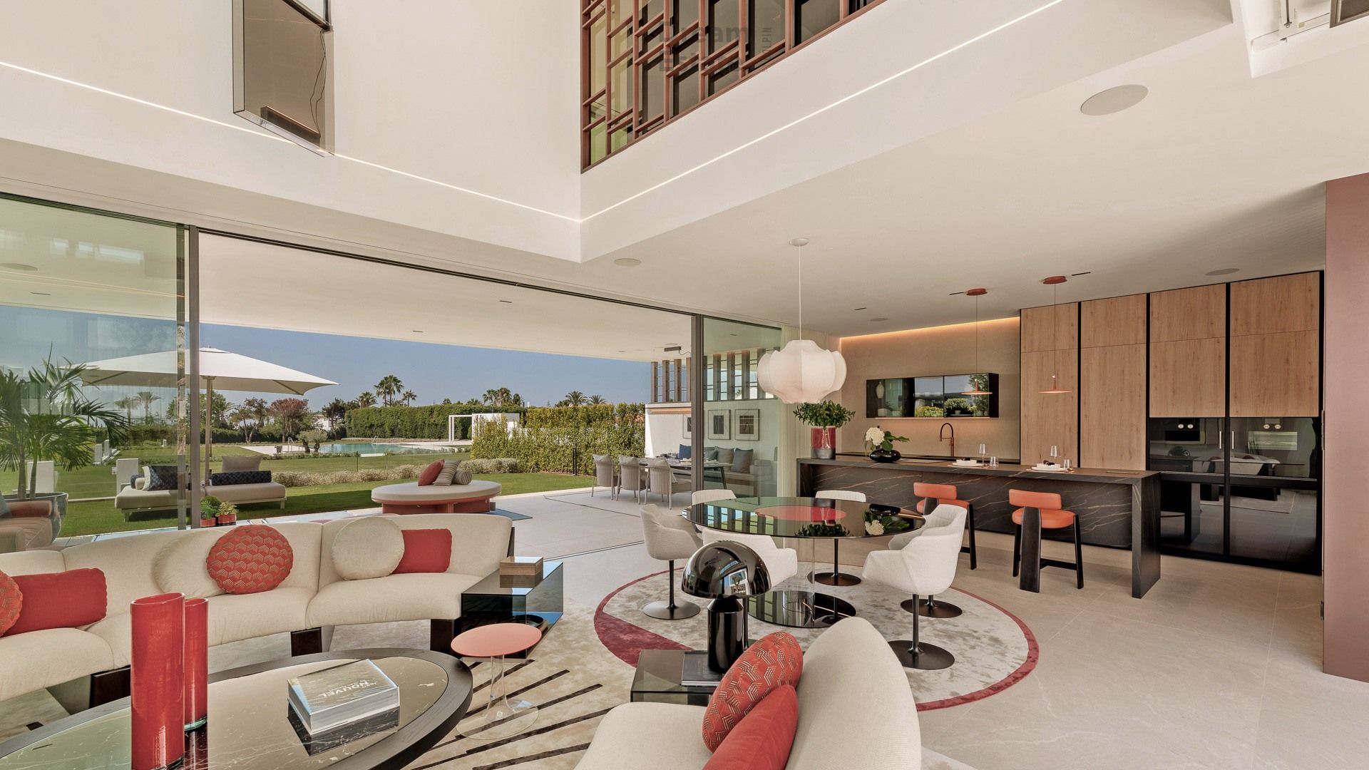 Top notch villa langs de Golden Mile met zicht op zee, Marbella. foto 28