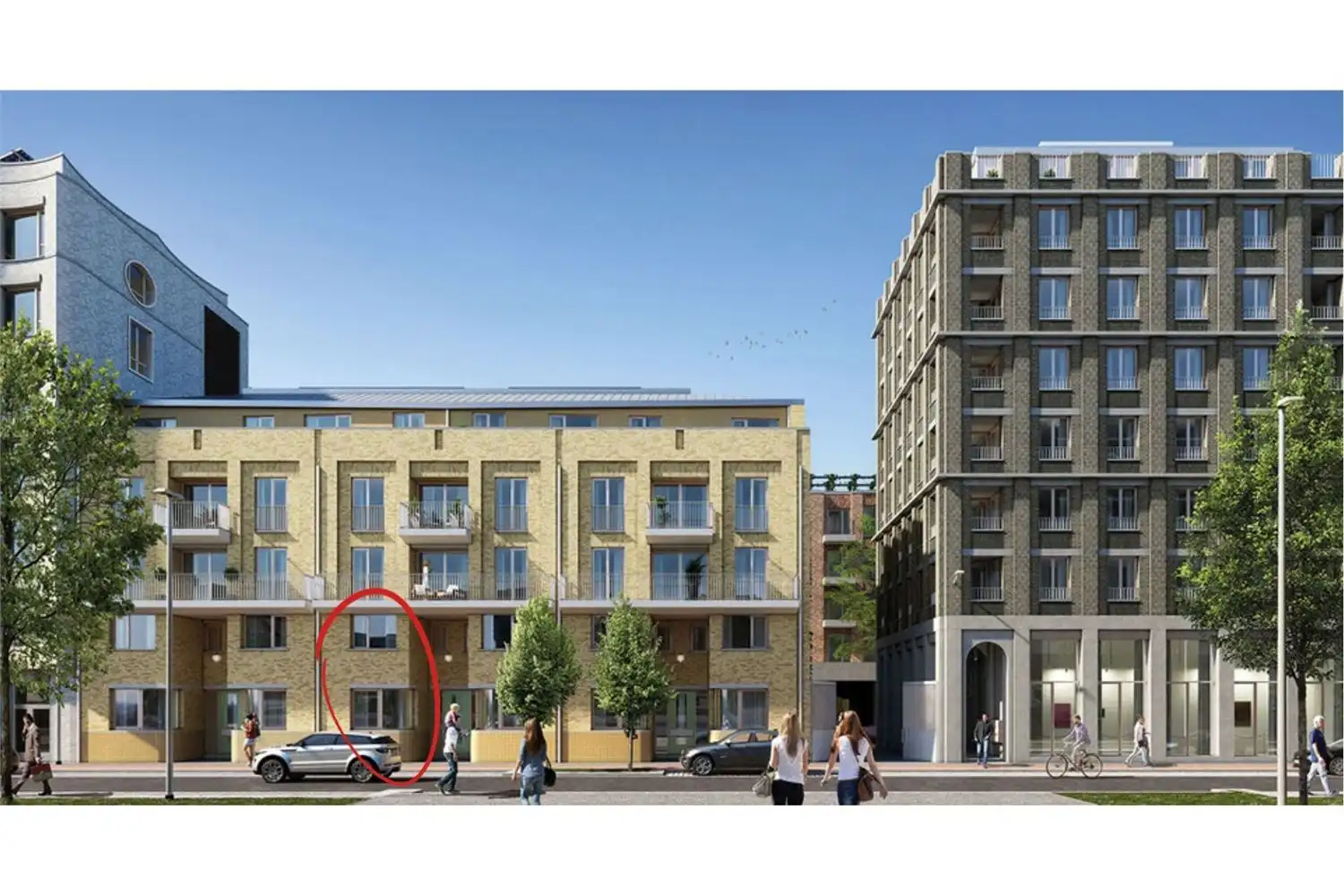 Appartement te huur Kattendijkdok-Oostkaai 84/002 - 2000 Antwerpen (2000)