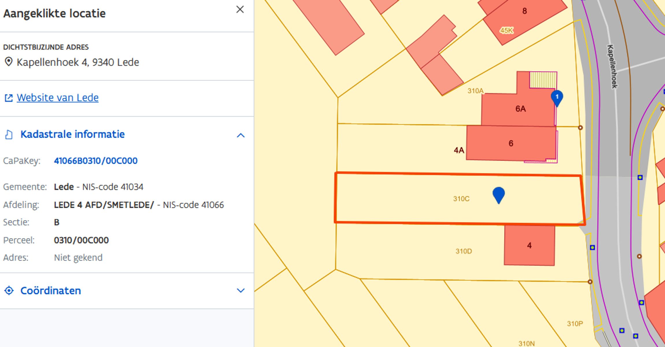 TE KOOP - bouwgrond voor halfopen bebouwing op 500m² foto 6