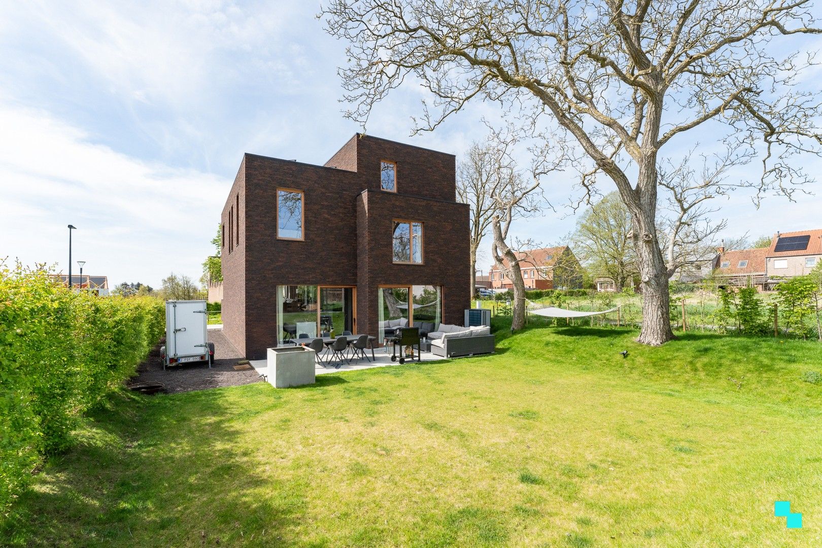 Architecturale (quasi)nieuwbouwwoning op rustige verkaveling te Lendelede foto 18