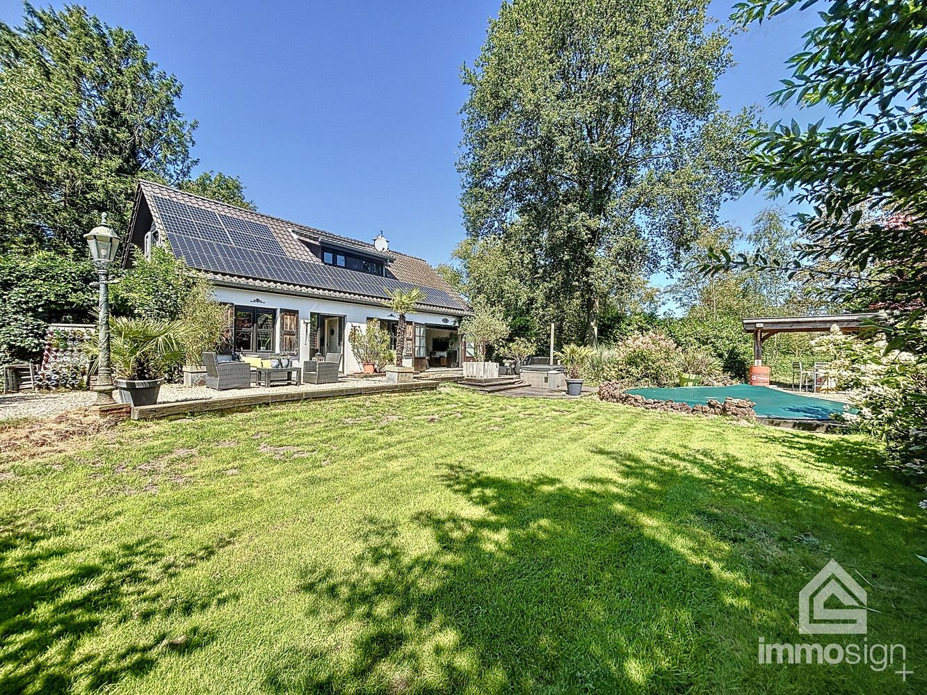 Prachtige woning gelegen in het groen, op het einde van een doodlopende straat te Kreyel! foto 40