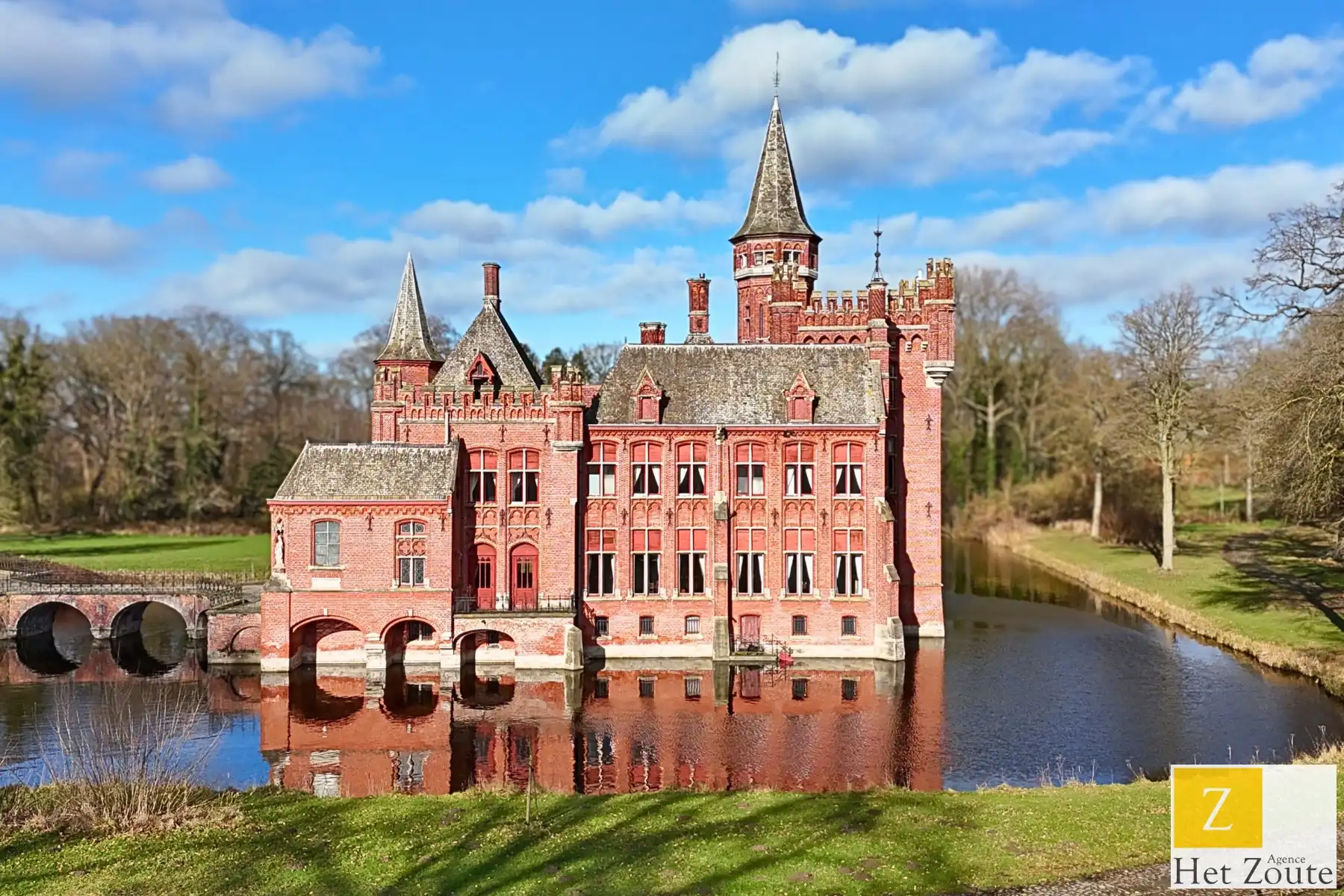 Uitzonderlijk kasteel op enkele minuten van Brugge foto 5