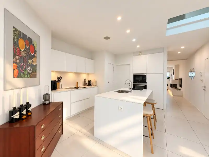 Luxueuze duplex met interne lift en zonnige terrassen nabij Portus Ganda foto 5