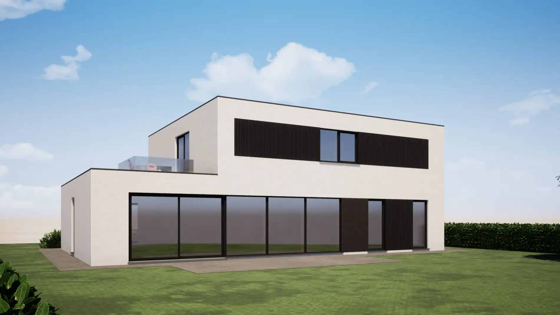 Nieuwbouwvilla met 4/5 slaapkamers en dubbele garage op 1902 m² in Ruddervoorde! foto 4