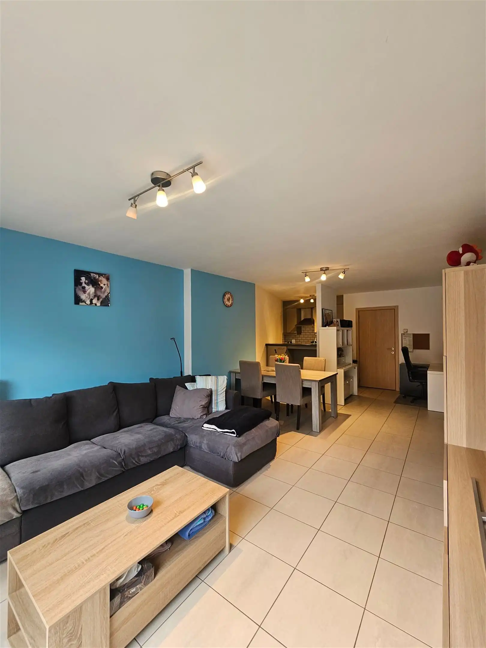 Gelijkvloers appartement met tuin en garagebox. foto 3