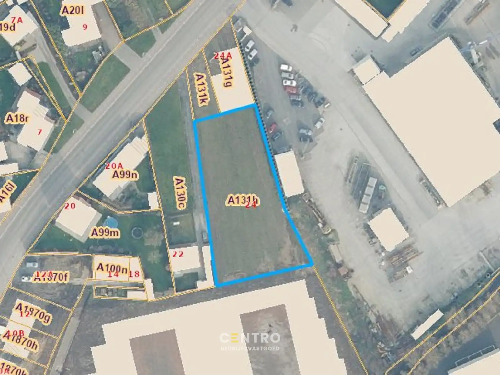 Braakliggende grond voor de bouw van MAGAZIJN(EN) mét of zonder woning. Géén bouwverplichting! foto 10