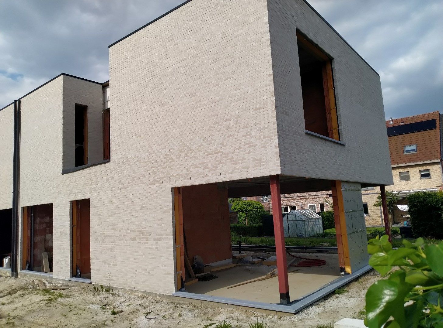 een op te richten 3-gevel woning op en met grond foto 3