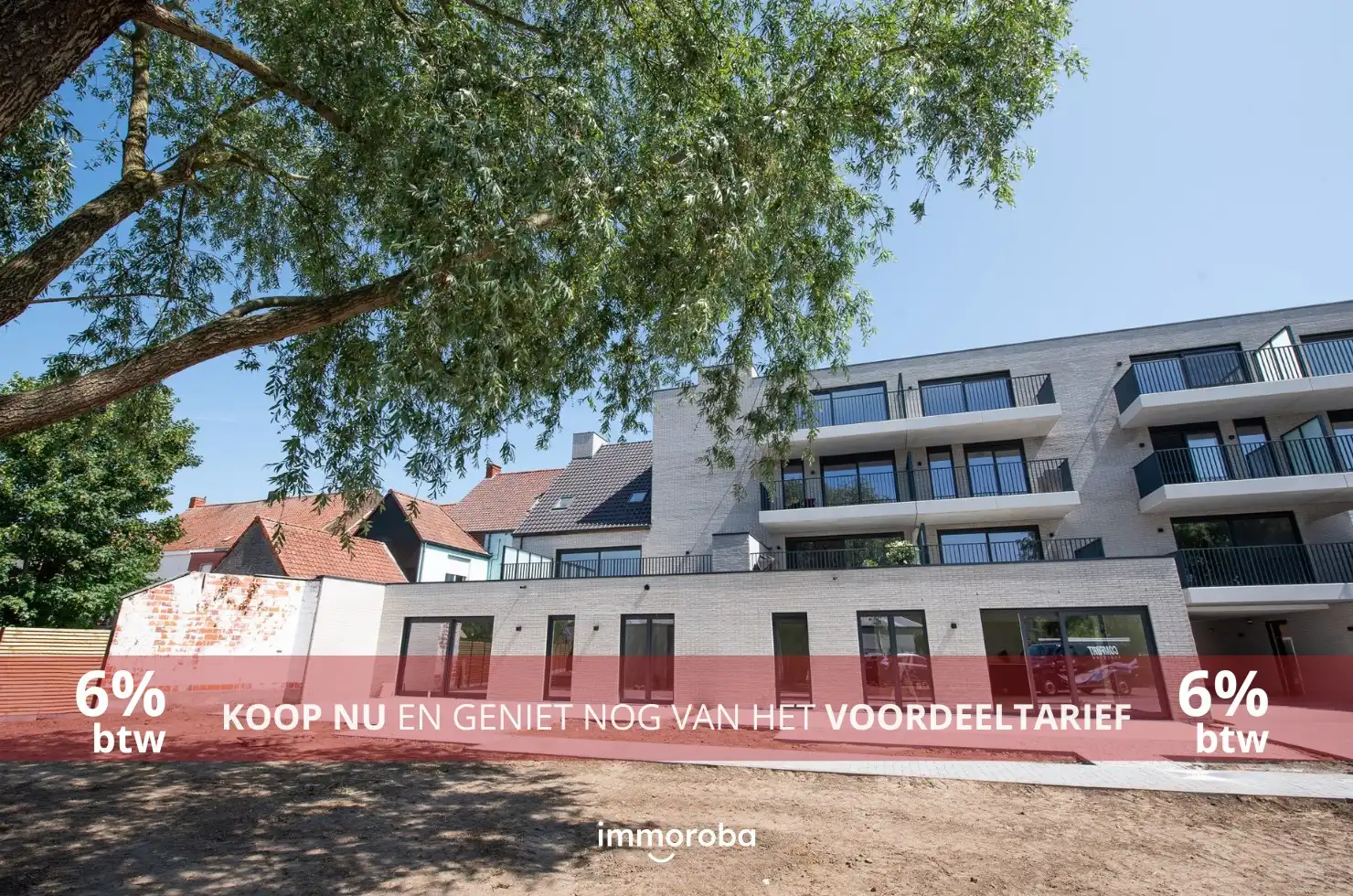 Gelijkvloers nieuwbouwappartement met 2 slaapkamers, tuin & terras – Residentie Albert & Jerome foto 17
