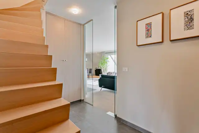 Exclusief duplex-appartement met 3-slk en riant terras op gegeerde ligging aan de Visserij foto 18
