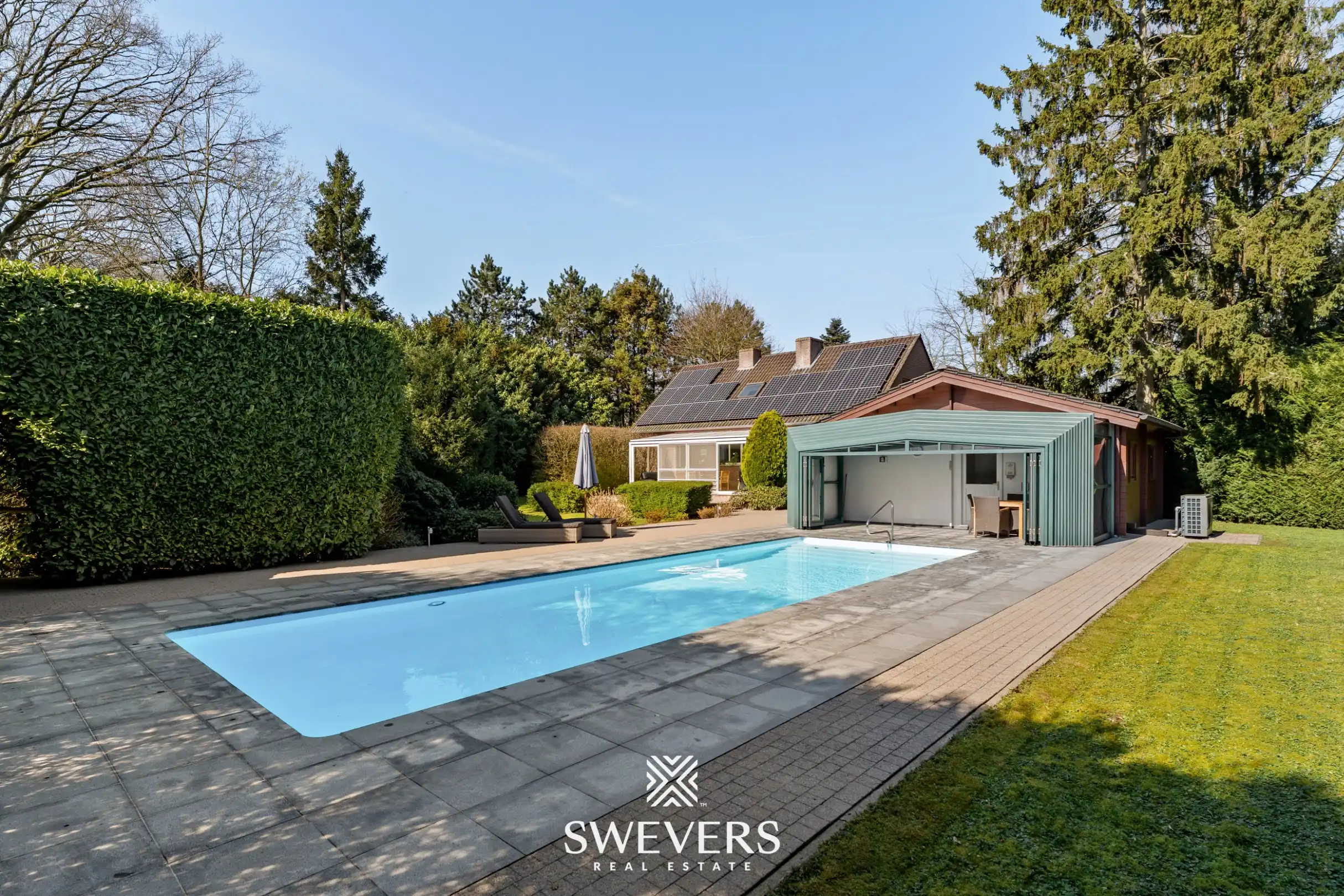 Ruime open bebouwing met zwembad op zonnig perceel (22a42ca) in Bolderberg foto 28