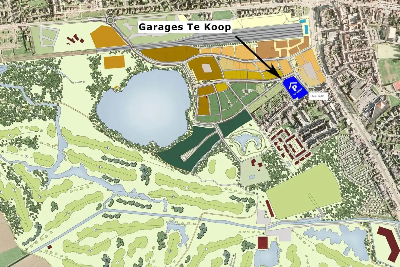 Duinenwater - Laatste 3 ruime gesloten garages te koop  foto 2