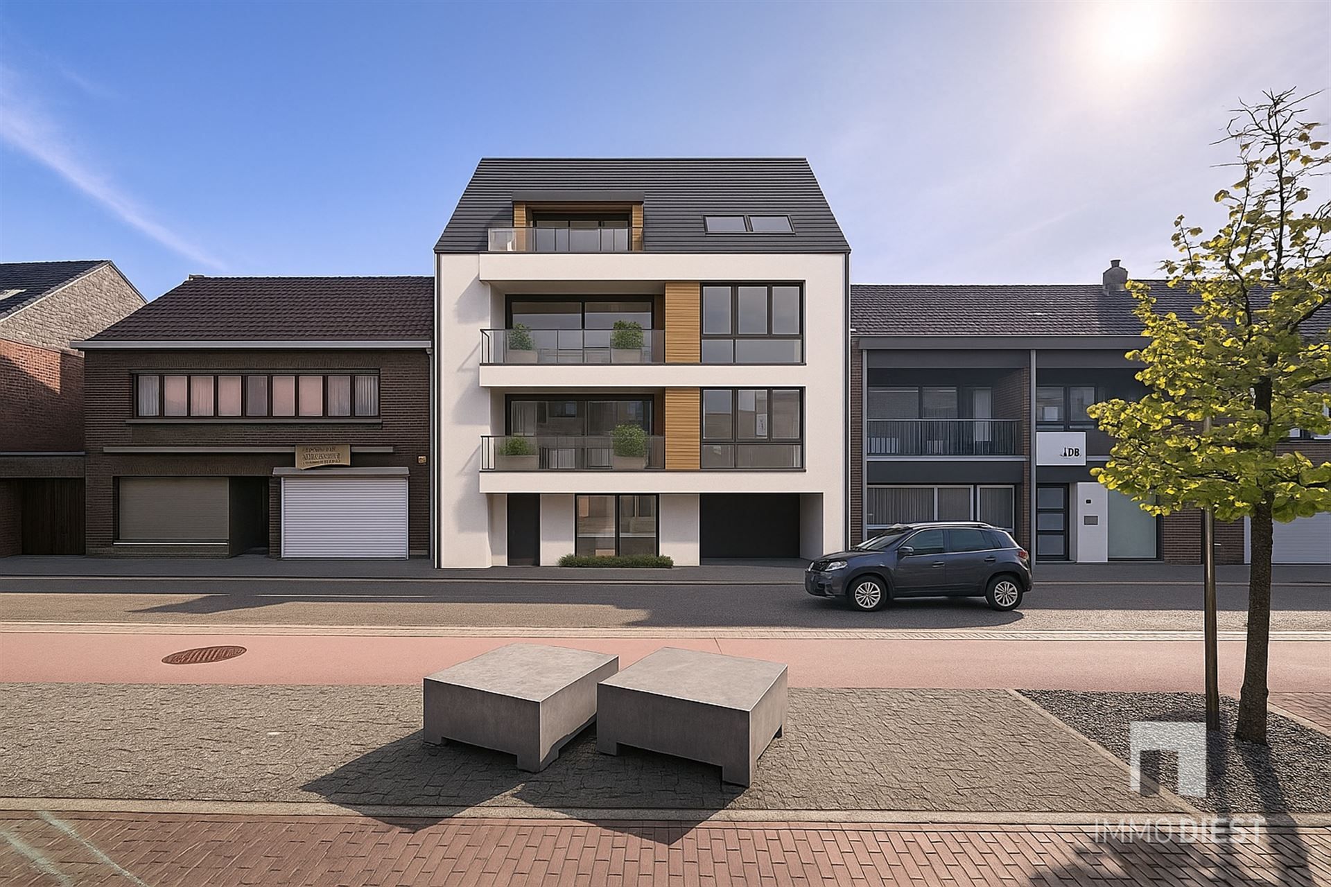 Projectgrond  in het centrum van Ham op 5,83are foto 4