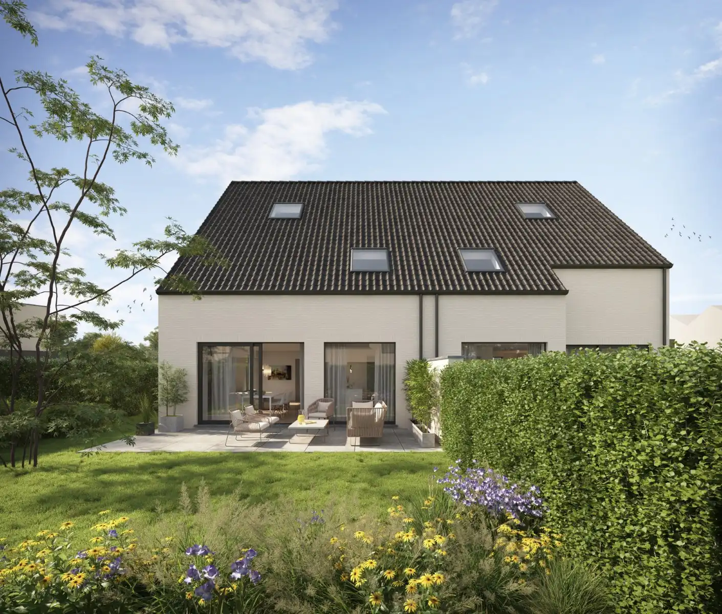 Rustig en centraal wonen in Berlare vlak bij Donkmeer foto 2