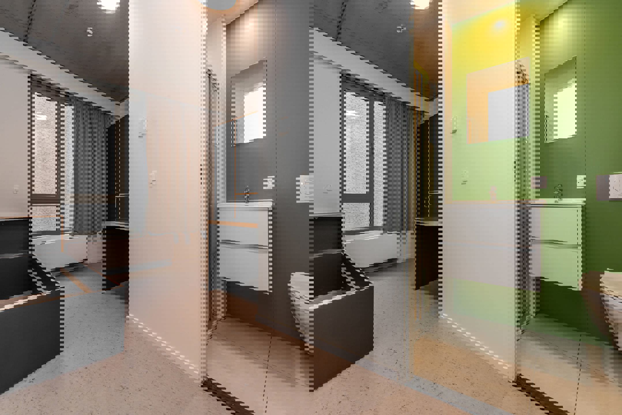 Nieuwbouw studentenkamer met eigen sanitair foto 2