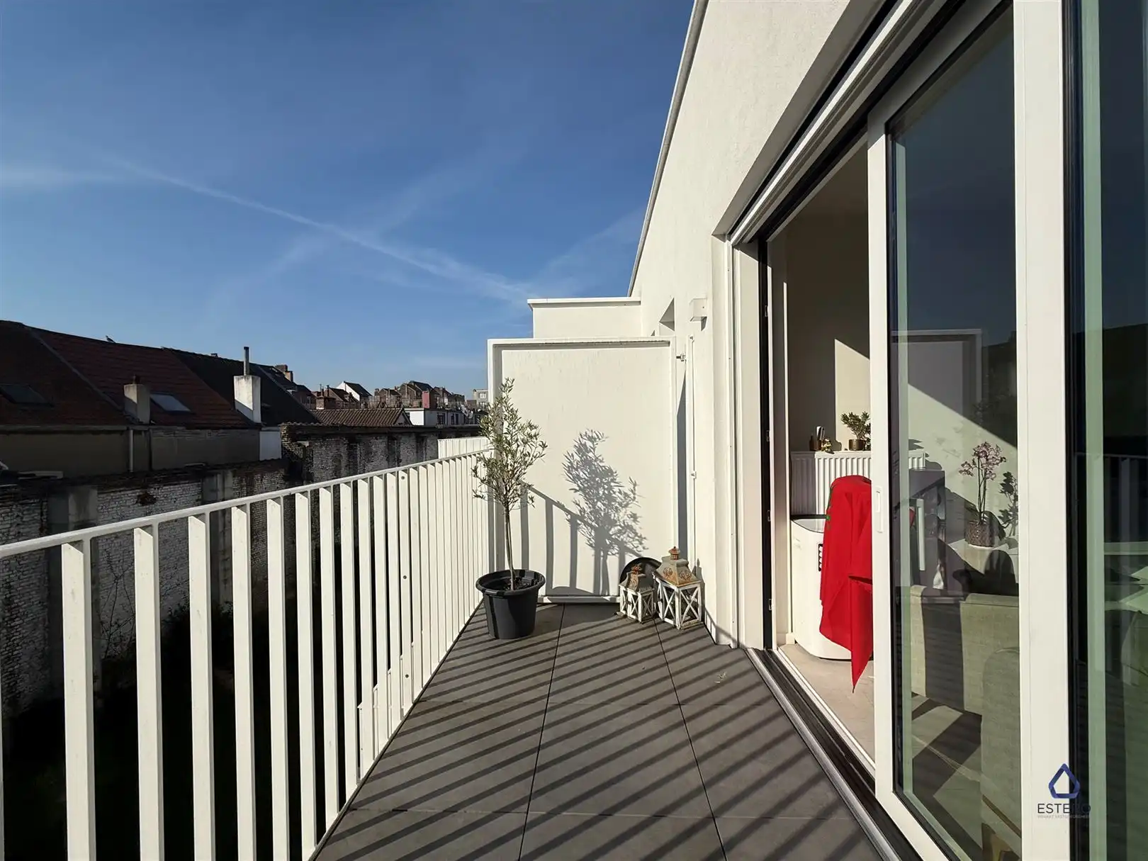 Modern 2-slaapkamerappartement met dubbel terras te Laken foto 12