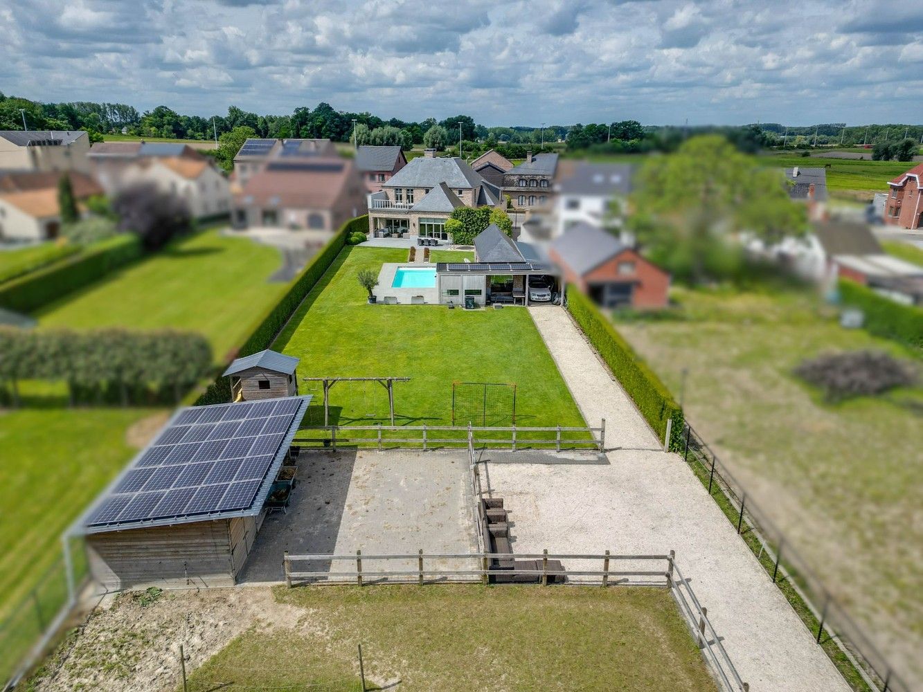 Nieuwbouwvilla met 4 slaapkamers, zwembad en paardenweide! foto 54