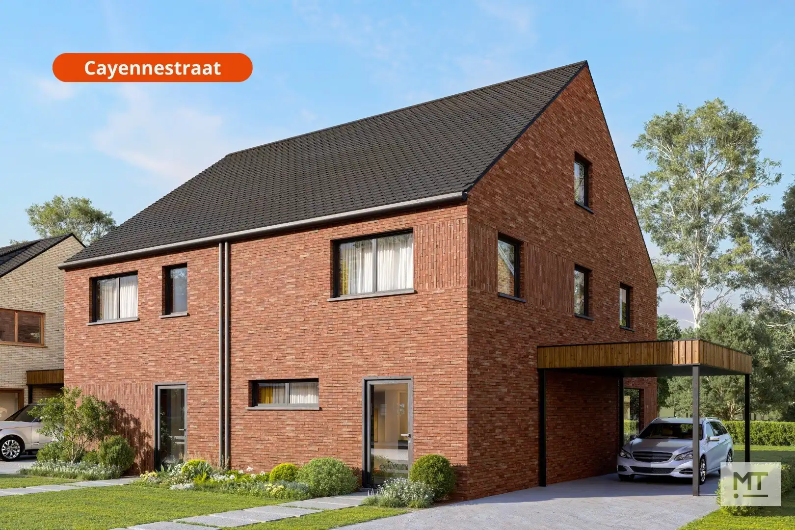 7 nieuwbouwwoningen in de Cayennestraat - Langemark foto 2
