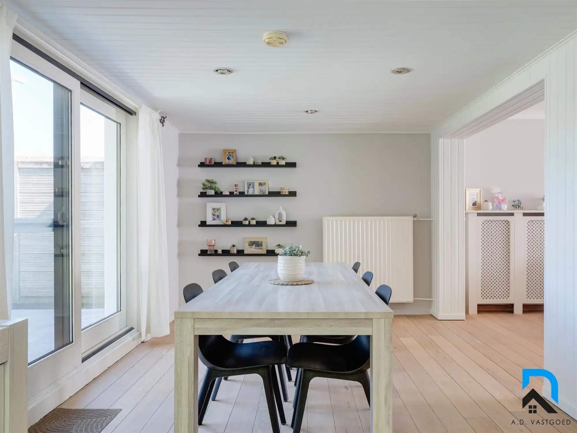 Halfopen bebouwing met grote tuin in Beverst foto 14