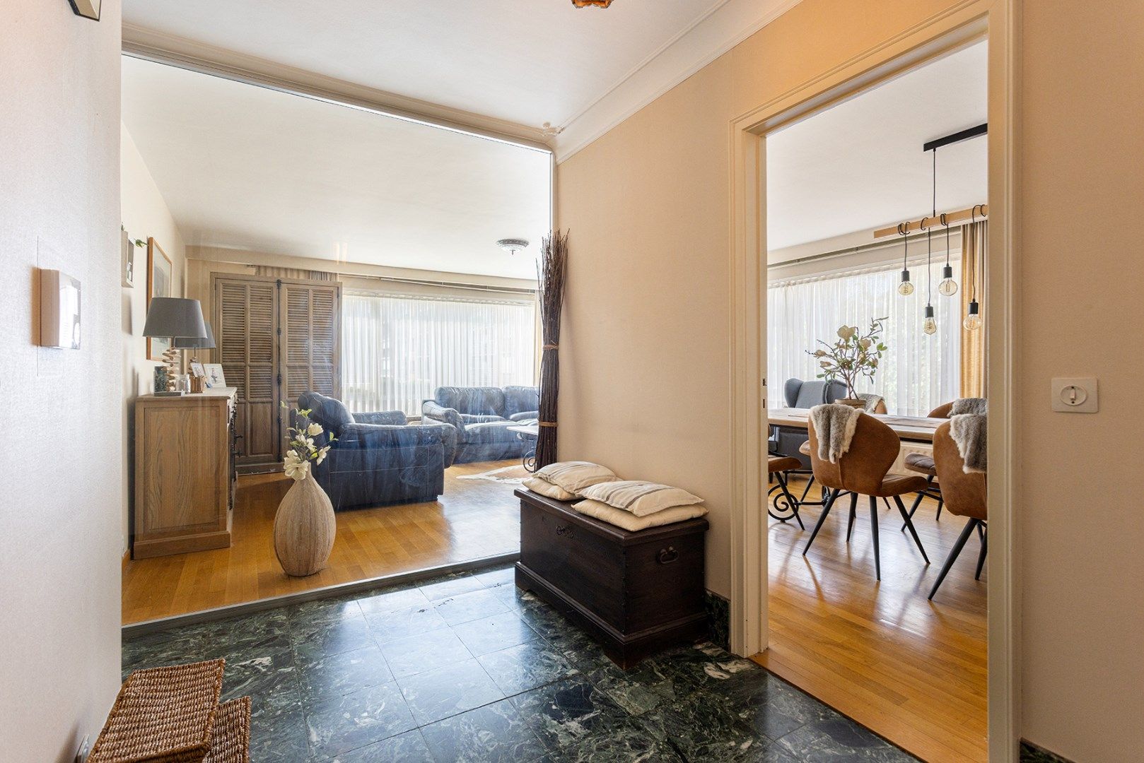 Riant appartement (140m²) met 3 slpks, terras en garagebox! foto 9