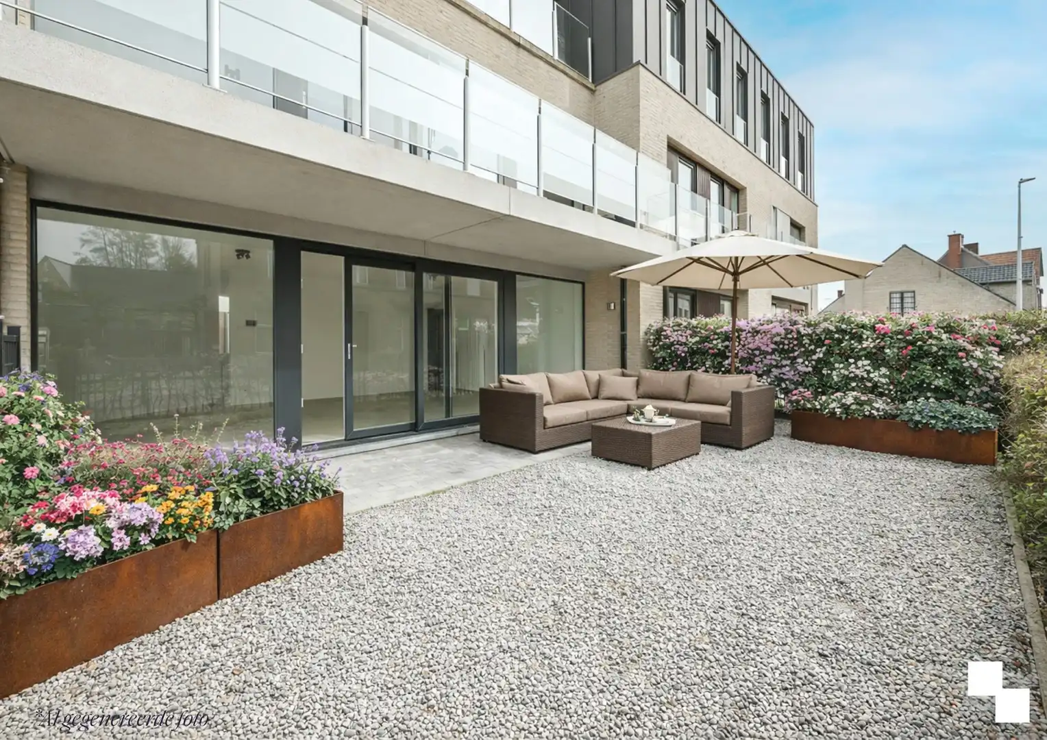 Nieuw appartement met twee slaapkamers te Izegem foto 4