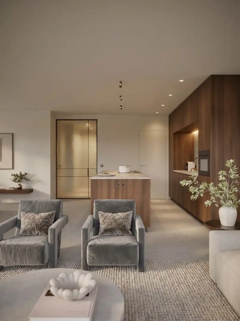 Schitterend gelijkvloers nieuwbouw villa-appartement met tuin! foto 3