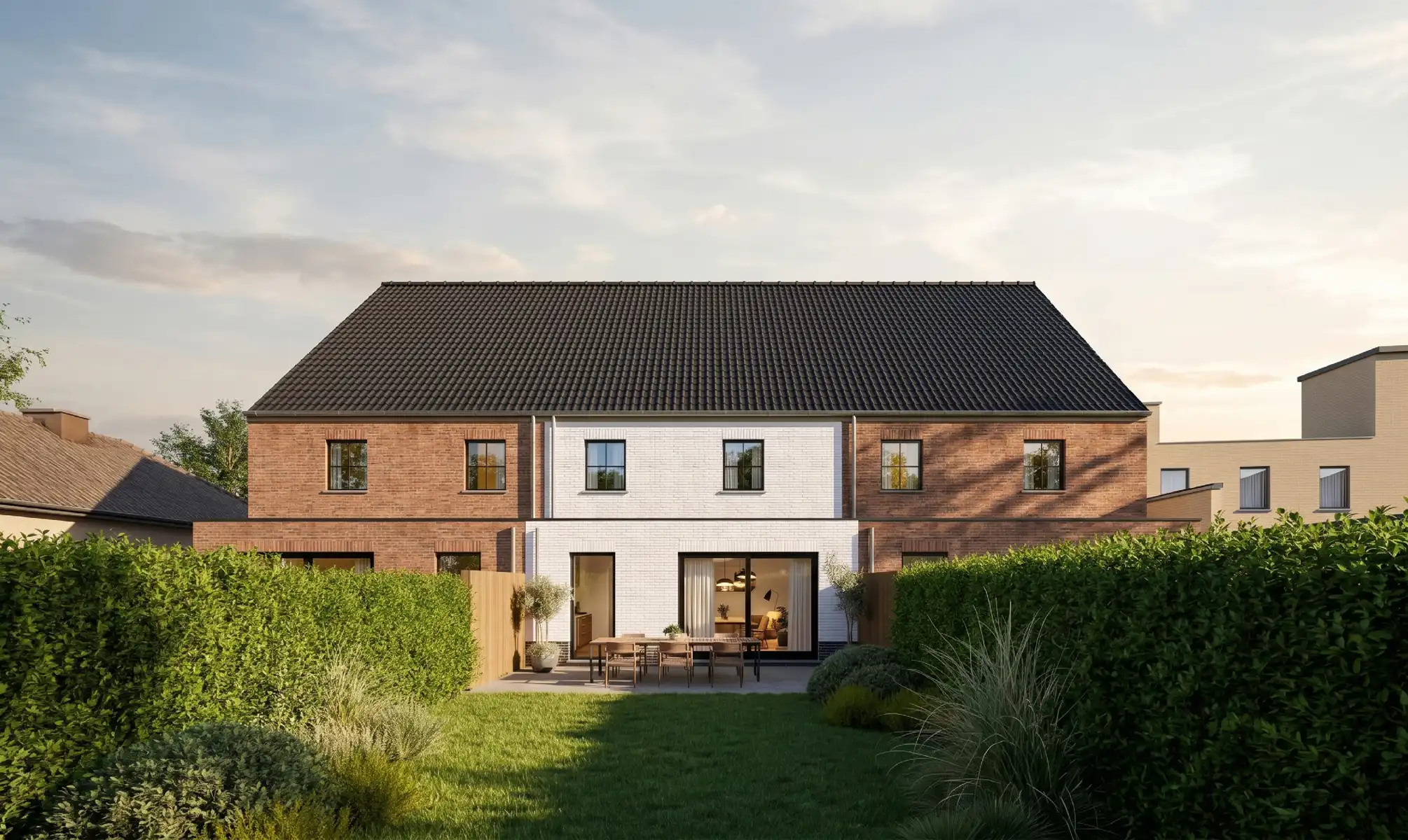 Goed gelegen nieuwbouwwoningen in Bavegem - 6% BTW mogelijk foto {{pictureIndex}}