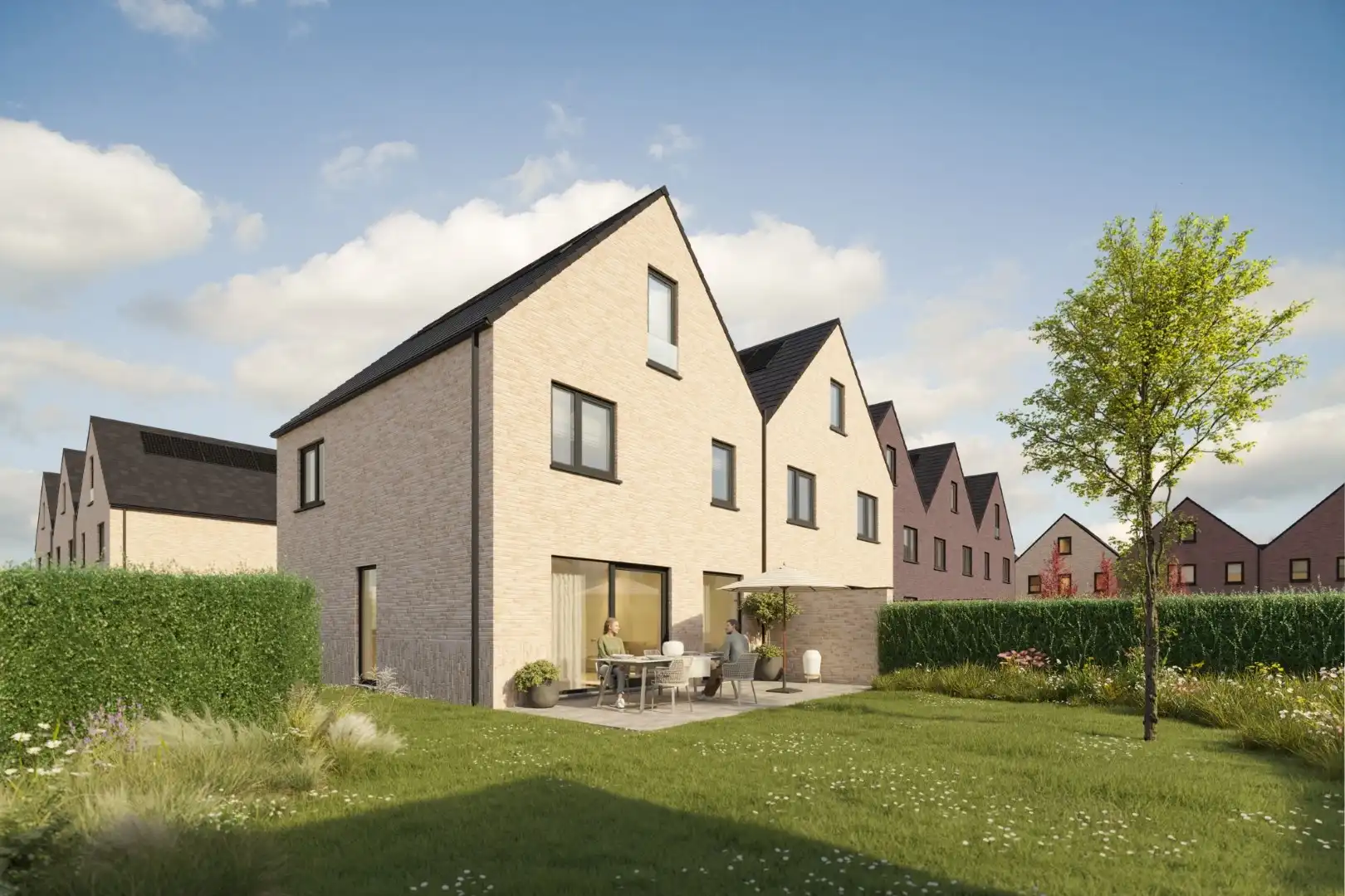 Ruime nieuwbouwwoning met 4 slpk's in Zele foto 6