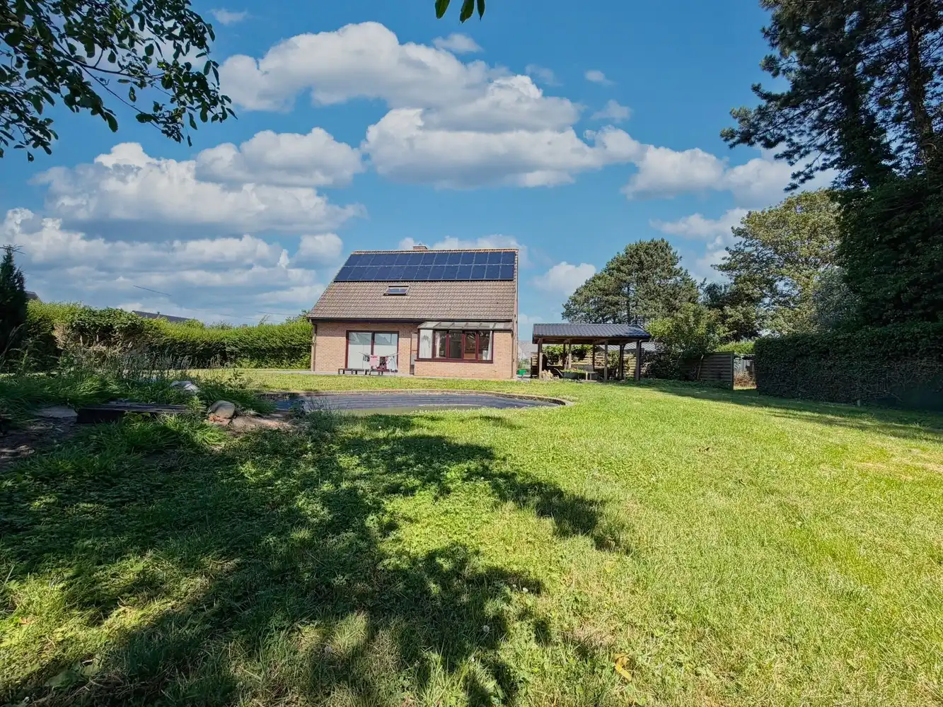 Alleenstaande woning (3 slpks) + tuin met landelijk verzicht foto 13