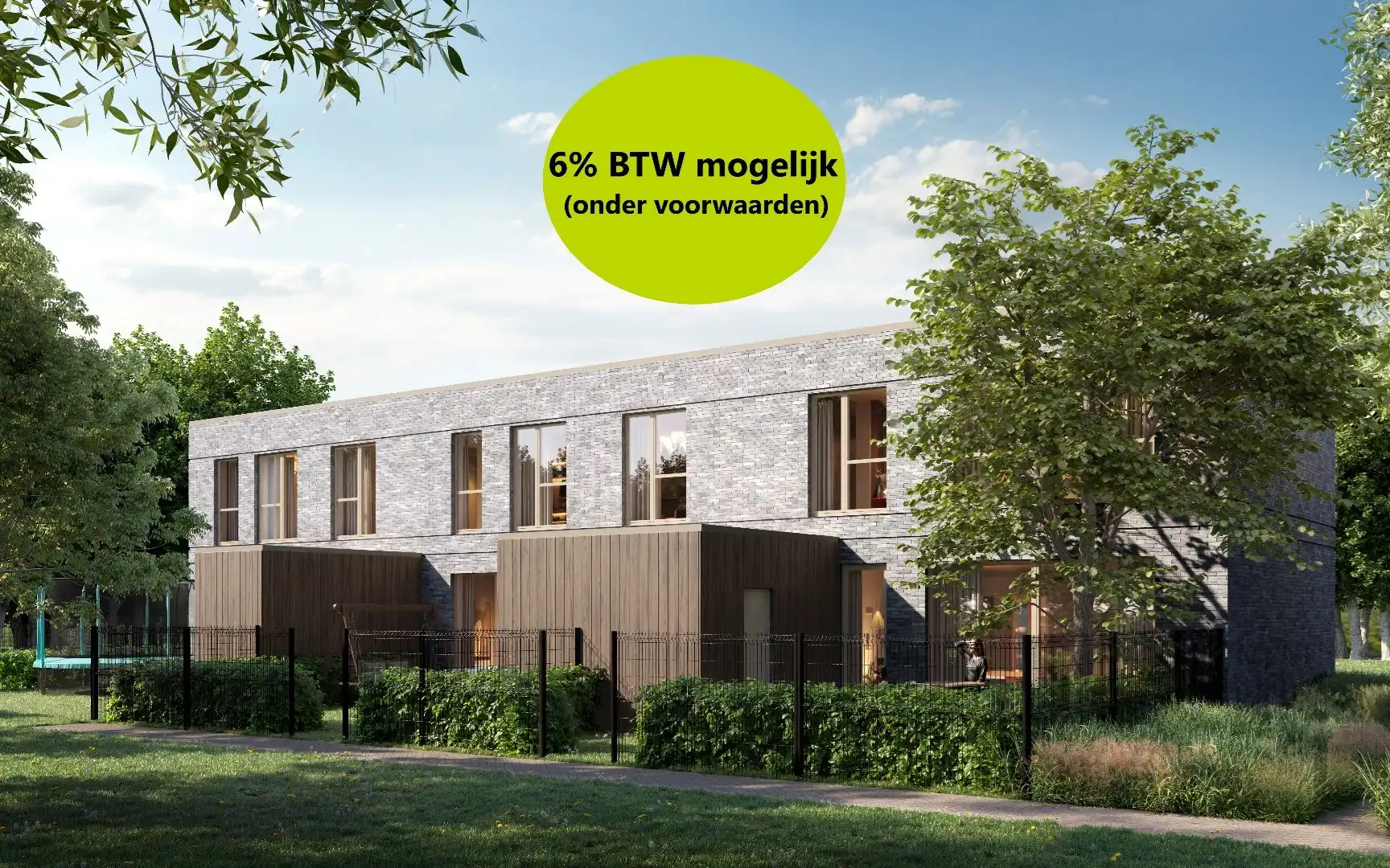 D.04 - BEN (max. E10) nieuwbouwwoning met 3 slpks te Olen-Centrum (6% BTW mogelijk) ! foto {{pictureIndex}}