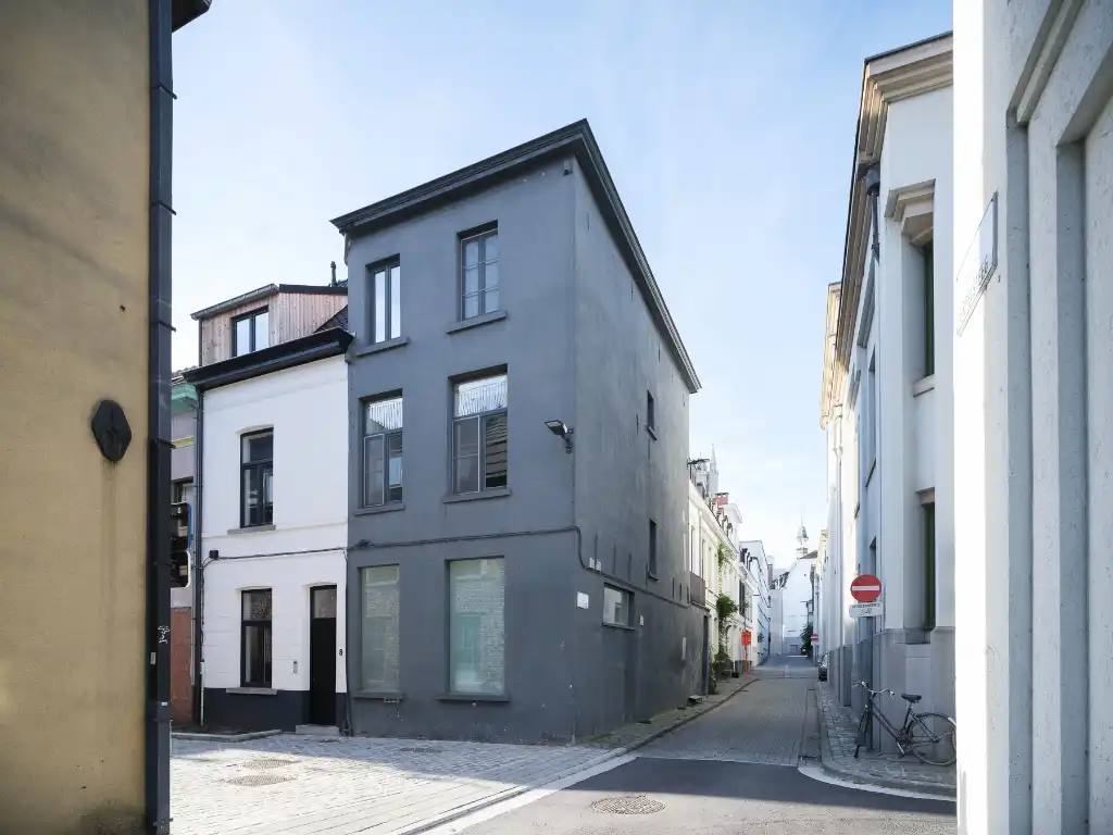 Centrum Gent - Een architecturale hoekwoning met een exeptionele ruimtelijkheid, twee slaapkamers en twee buitenruimtes. foto 4