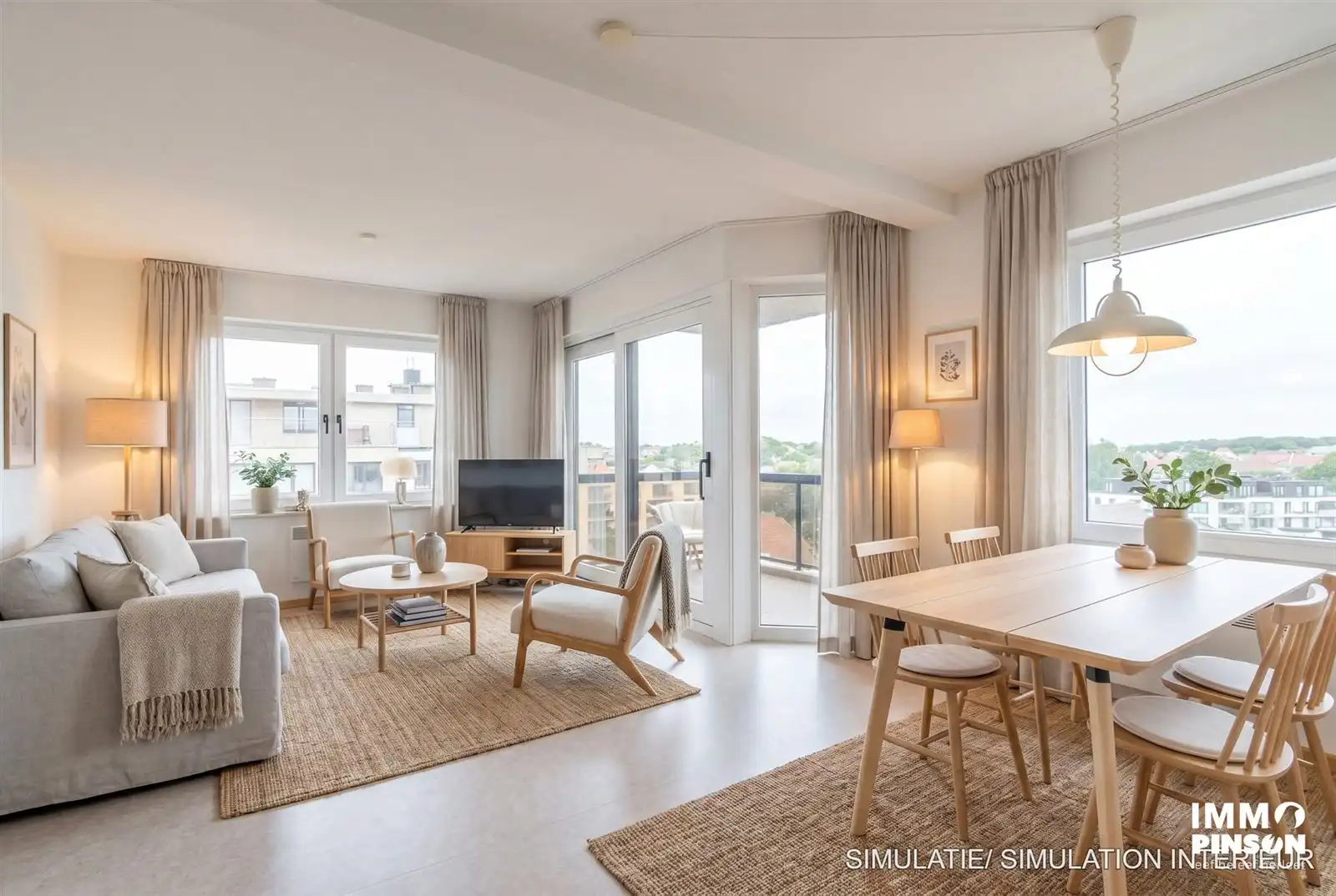 Zonnig appartement met wijds uitzicht foto 2