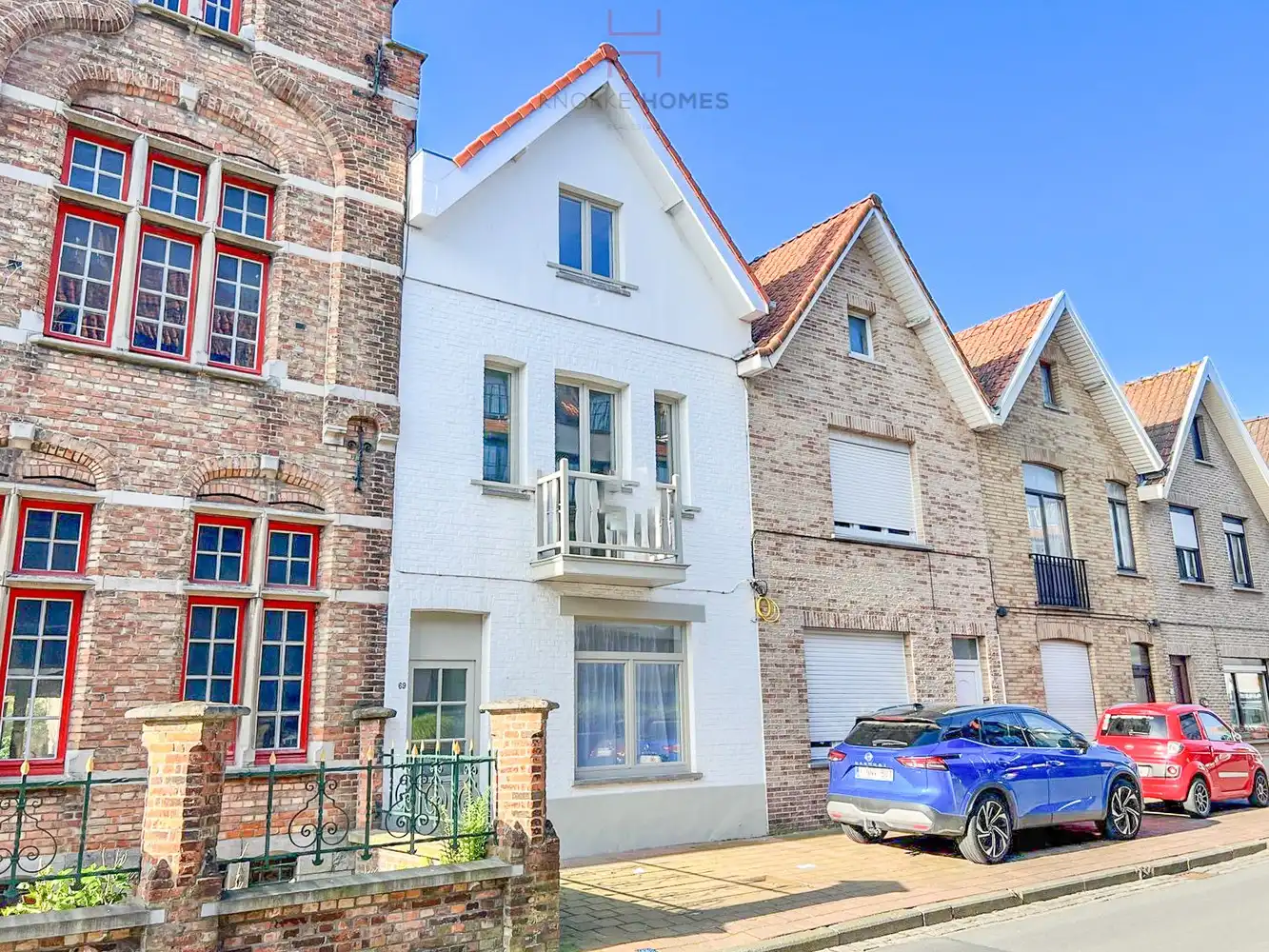 Gerenoveerde en gezellige stadswoning met vier kamers in centrum Knokke foto {{pictureIndex}}