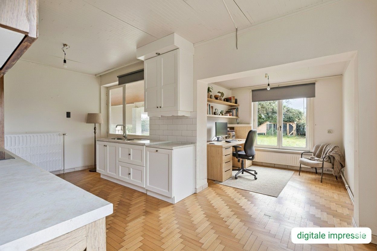 RUSTIG GELEGEN SPLIT LEVEL WONING OP 21A10CA TE KORTESSEM. foto 12