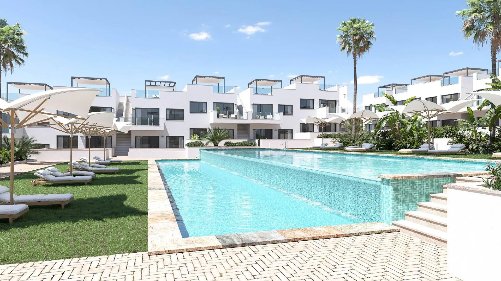 Luxe nieuwe appartementen met prachtig zicht op de roze lagune van Torrevieja! foto 10