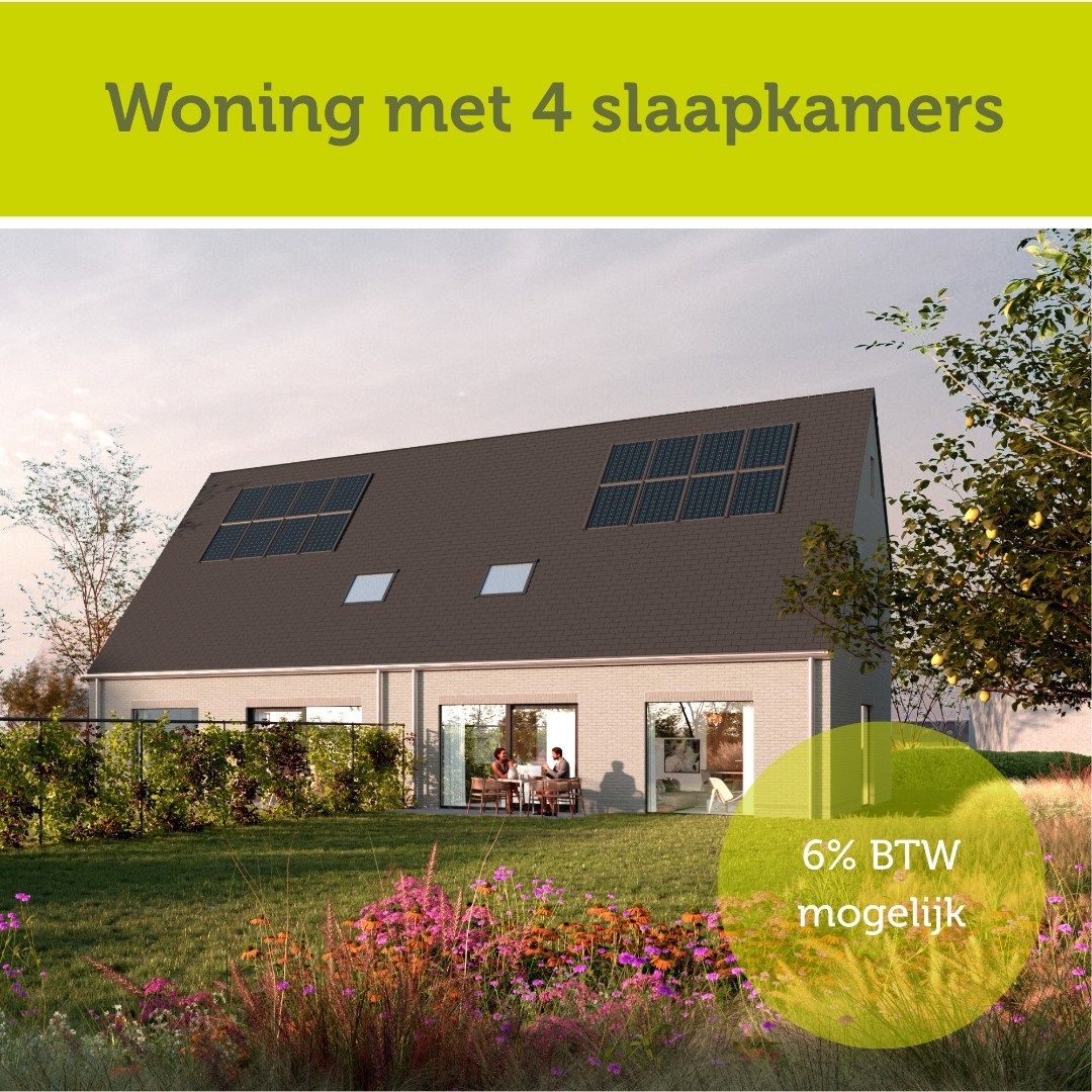 Nieuwbouwwoning met 3 slaapkamers (4 mogelijk) met landelijk uitzicht  foto 4