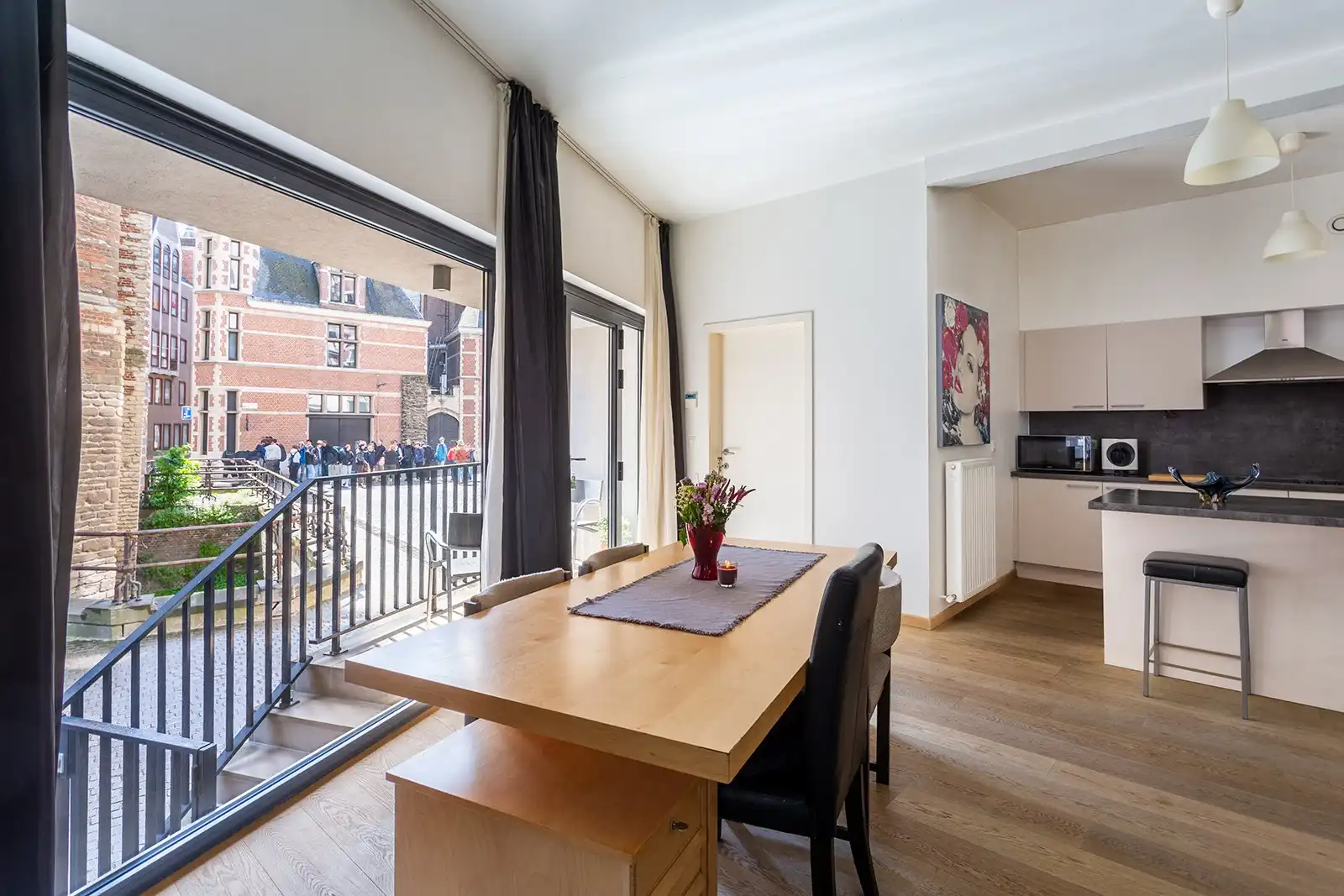 Ruim app op top locatie aan de Schelde foto {{pictureIndex}}