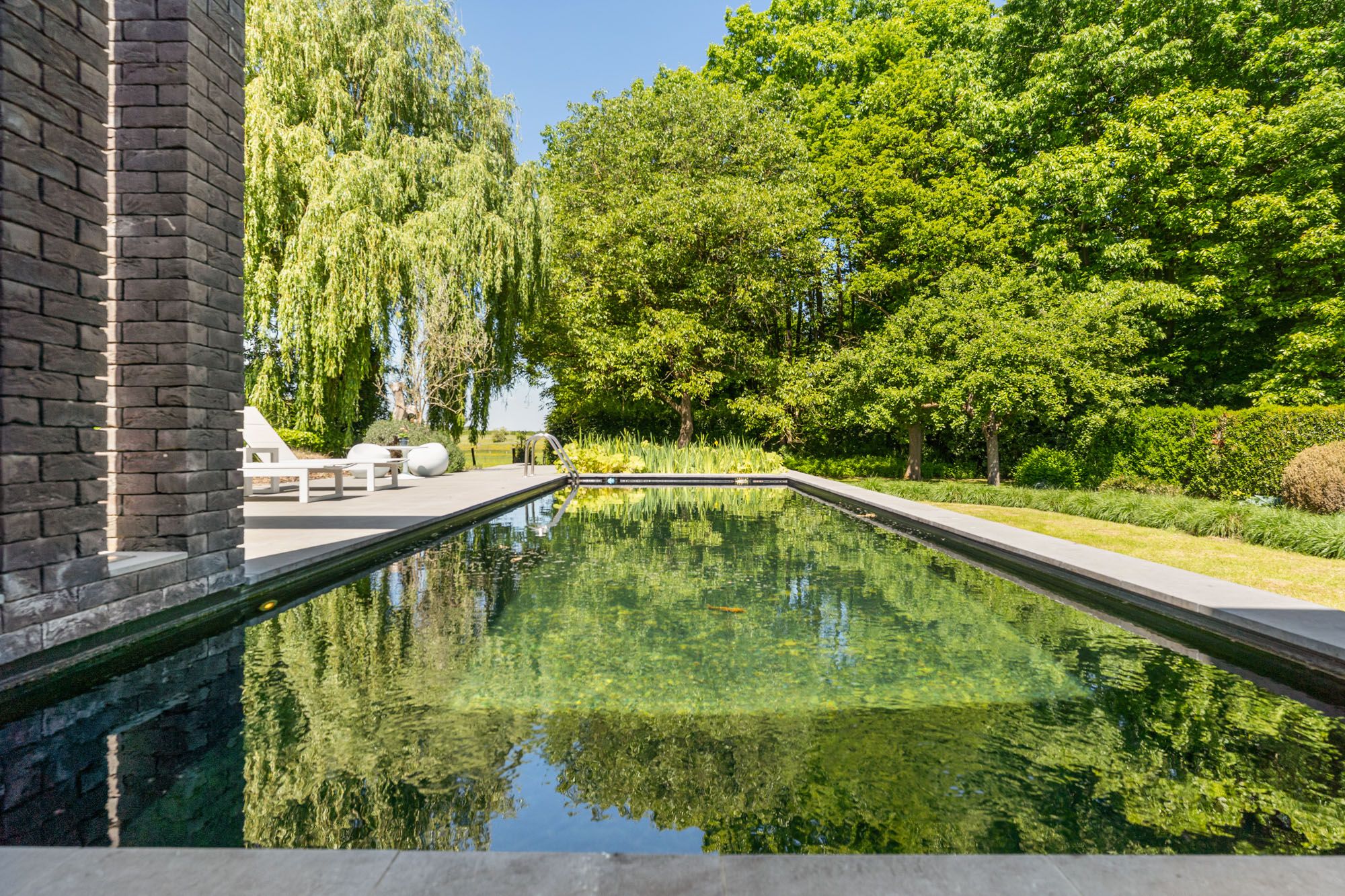 Exclusieve villa met tijdloze klasse, zwemvijver en zicht op groen te Hasselt ! foto 30