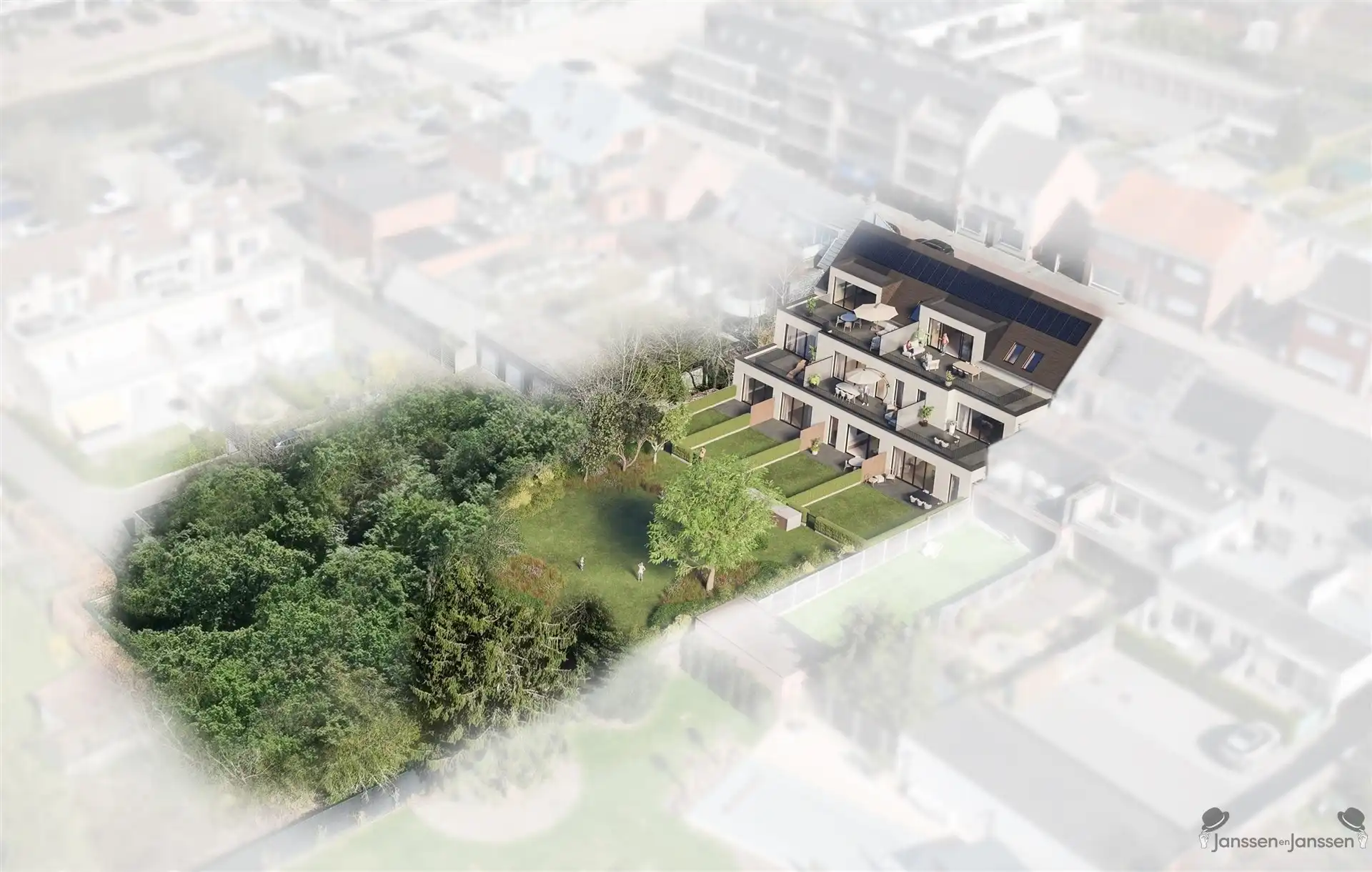 Luxueus energiezuinig gelijkvloers nieuwbouw appartement met privé tuin en terras foto 7