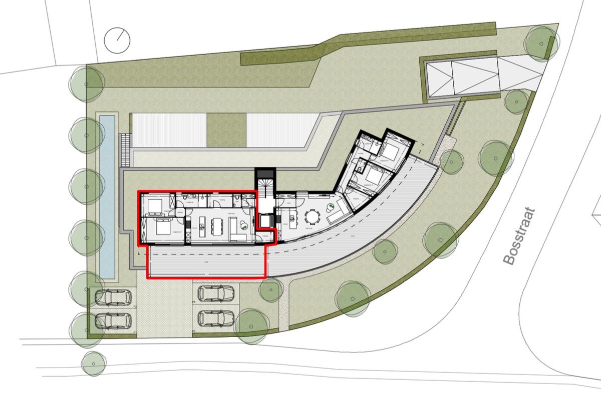 APPARTEMENT / PENTHOUSE 3.1 : 92,34 m2 - 1640 SINT-GENESIUS-RODE foto {{pictureIndex}}