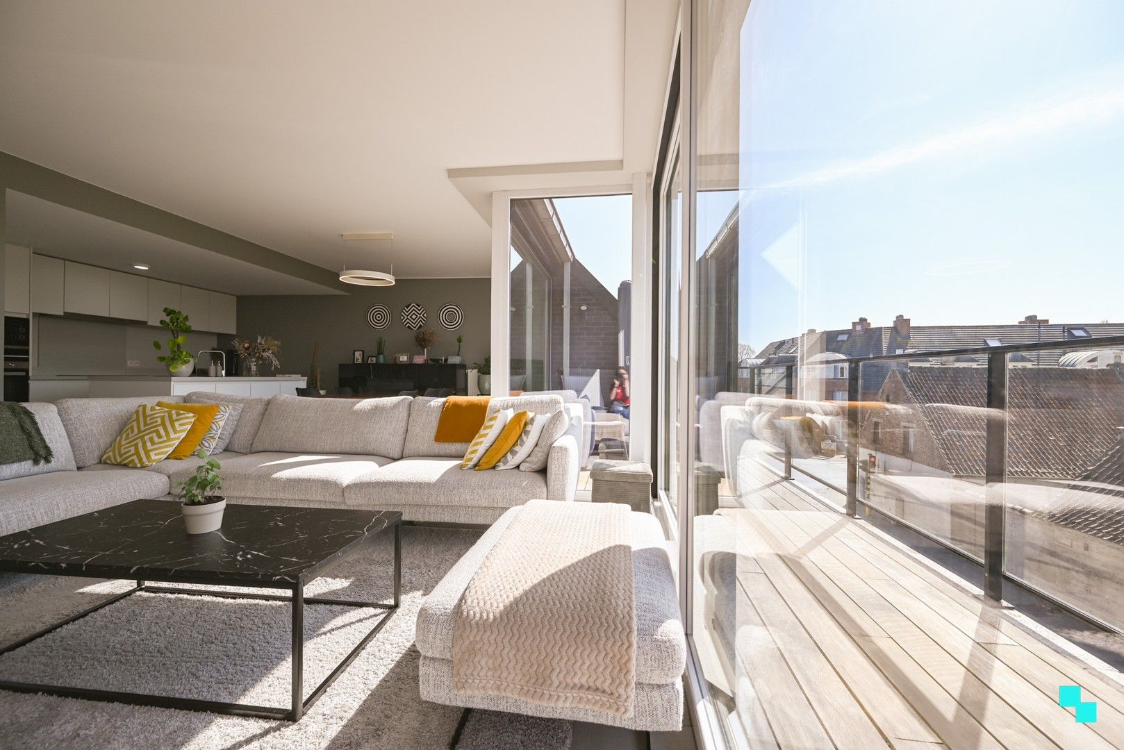 Energiezuinig tweeslaapkamer appartement te hartje Sint-Eloois-Winkel foto 11