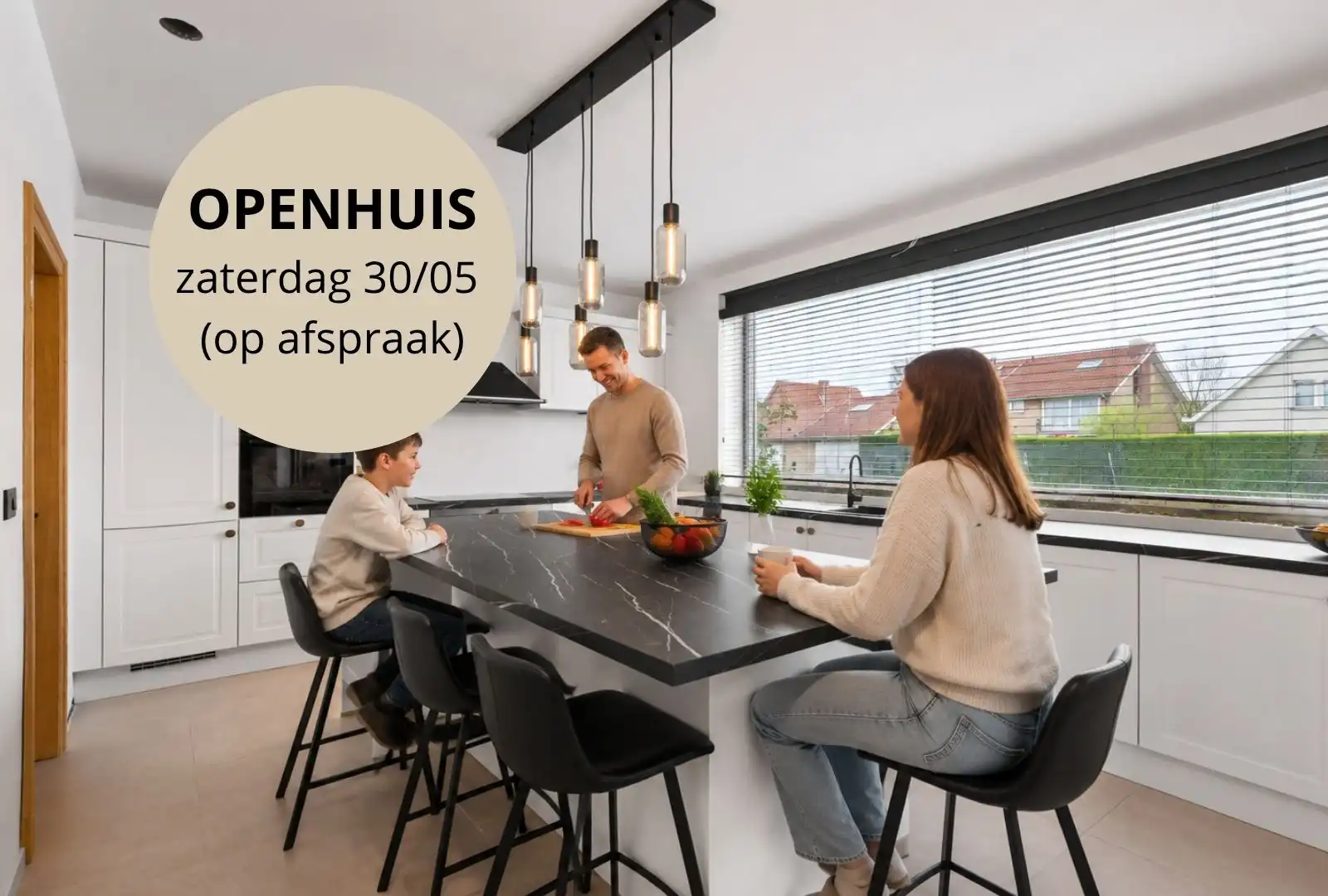 Instapklare topper met 5 slpks & uitweg achteraan foto {{pictureIndex}}