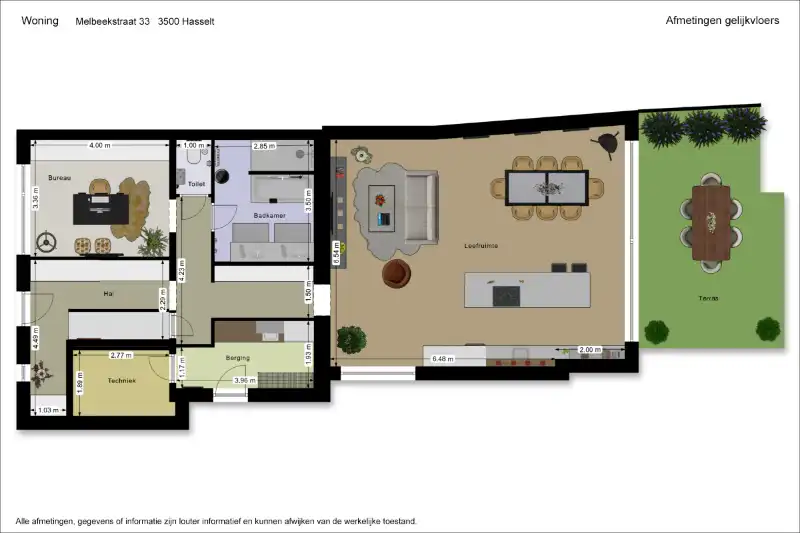 Zeer recent, doordacht en ingrijpend gerenoveerde gezinswoning gelegen op een zeer gewilde locatie! foto 29