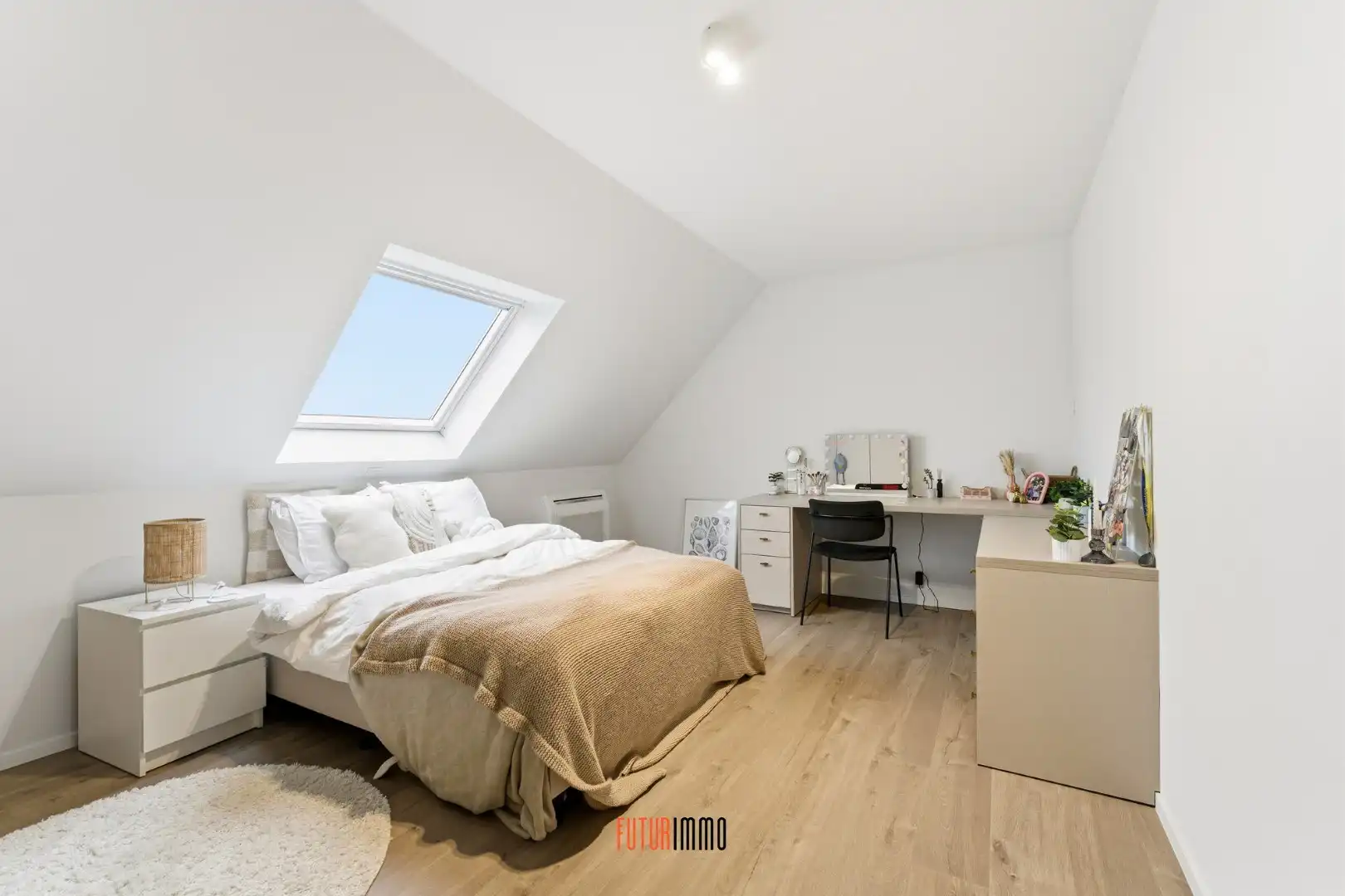 Moderne half open woning in Oekene foto 16
