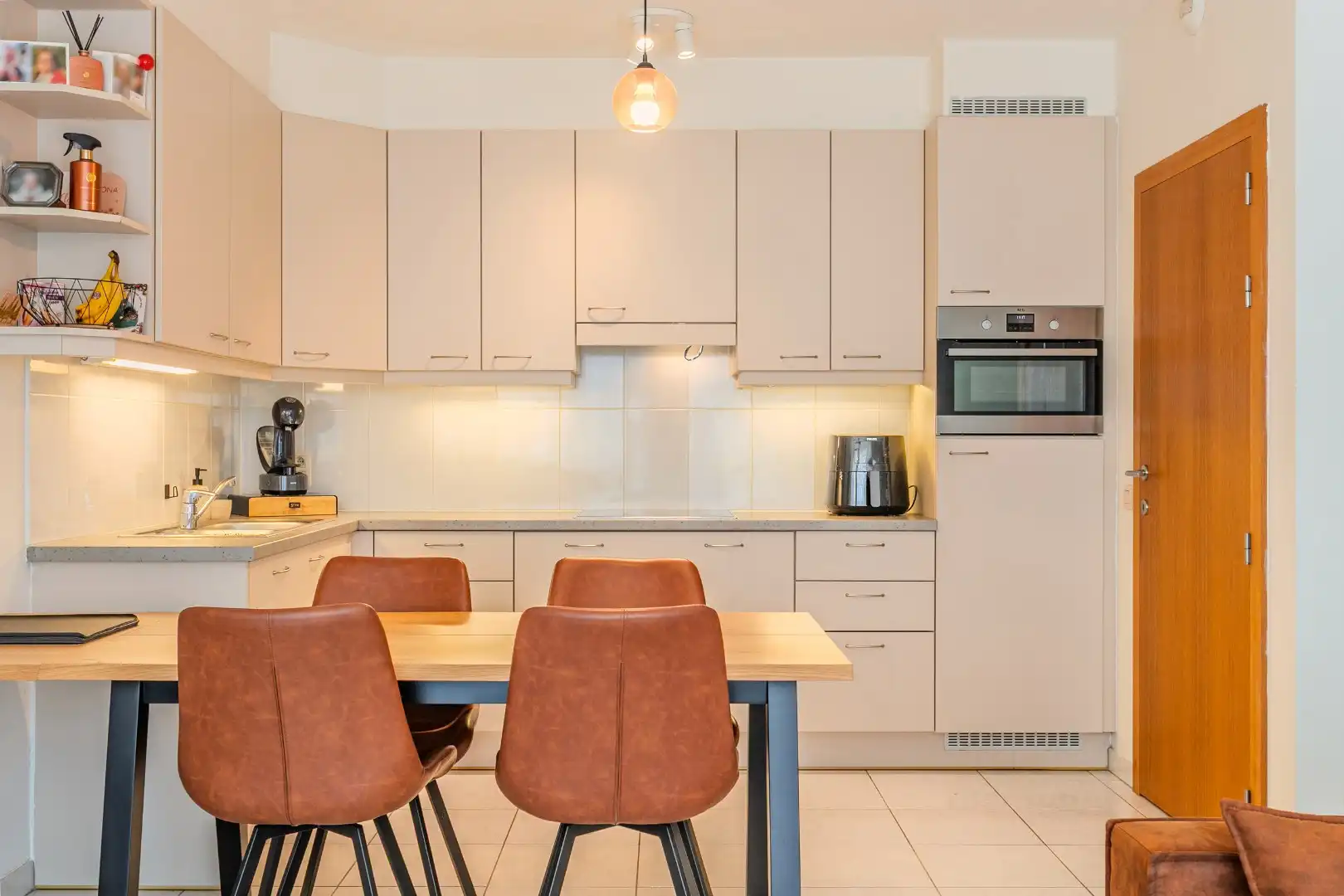 Energiezuinig glv-appartement (70m²) met tuin, berging en autostpl. te Halle foto 9