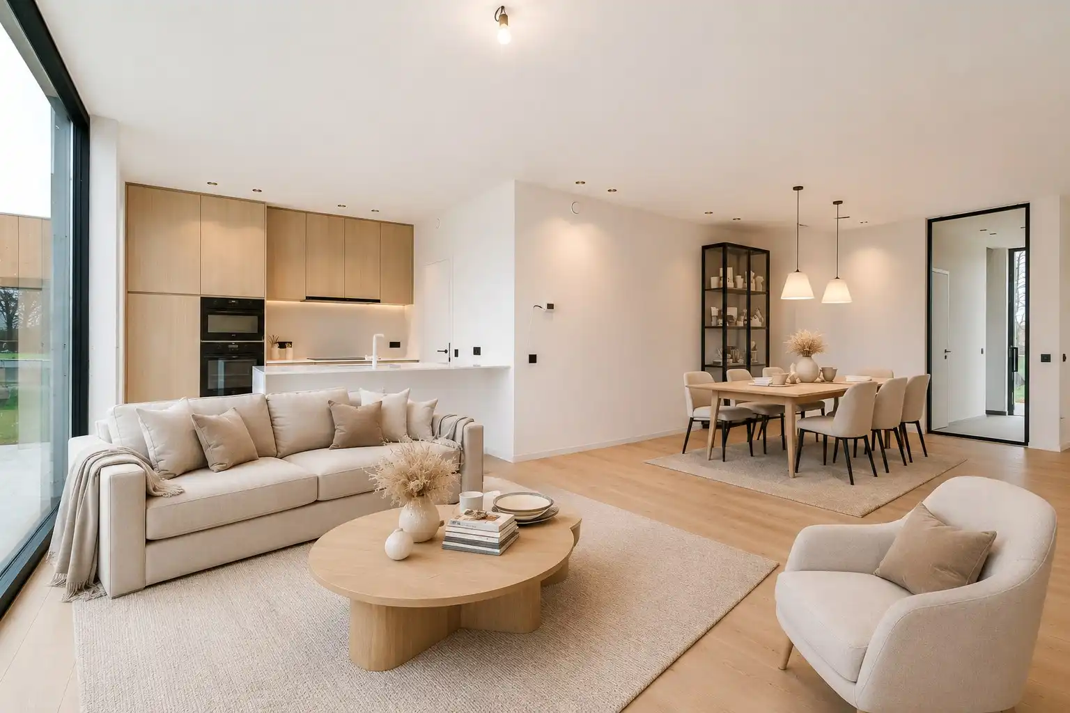 Ruime afgewerkte nieuwbouwwoning met landelijk zicht! foto 7
