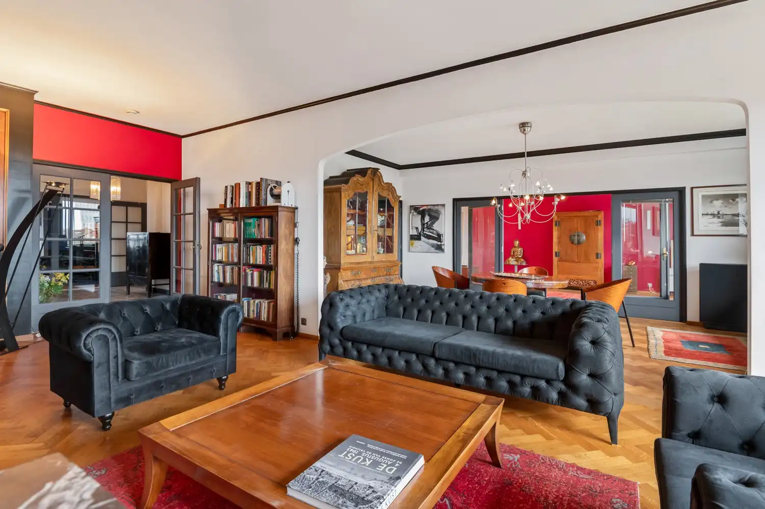 Uitzonderlijk art-deco penthouse met panoramisch uitzicht op het Albertpark foto 7