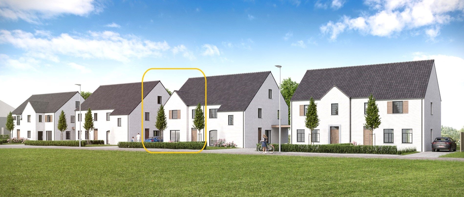 Halfvrijstaande woning in landelijke stijl op 3 a 69 ca (LOT 4). foto 2