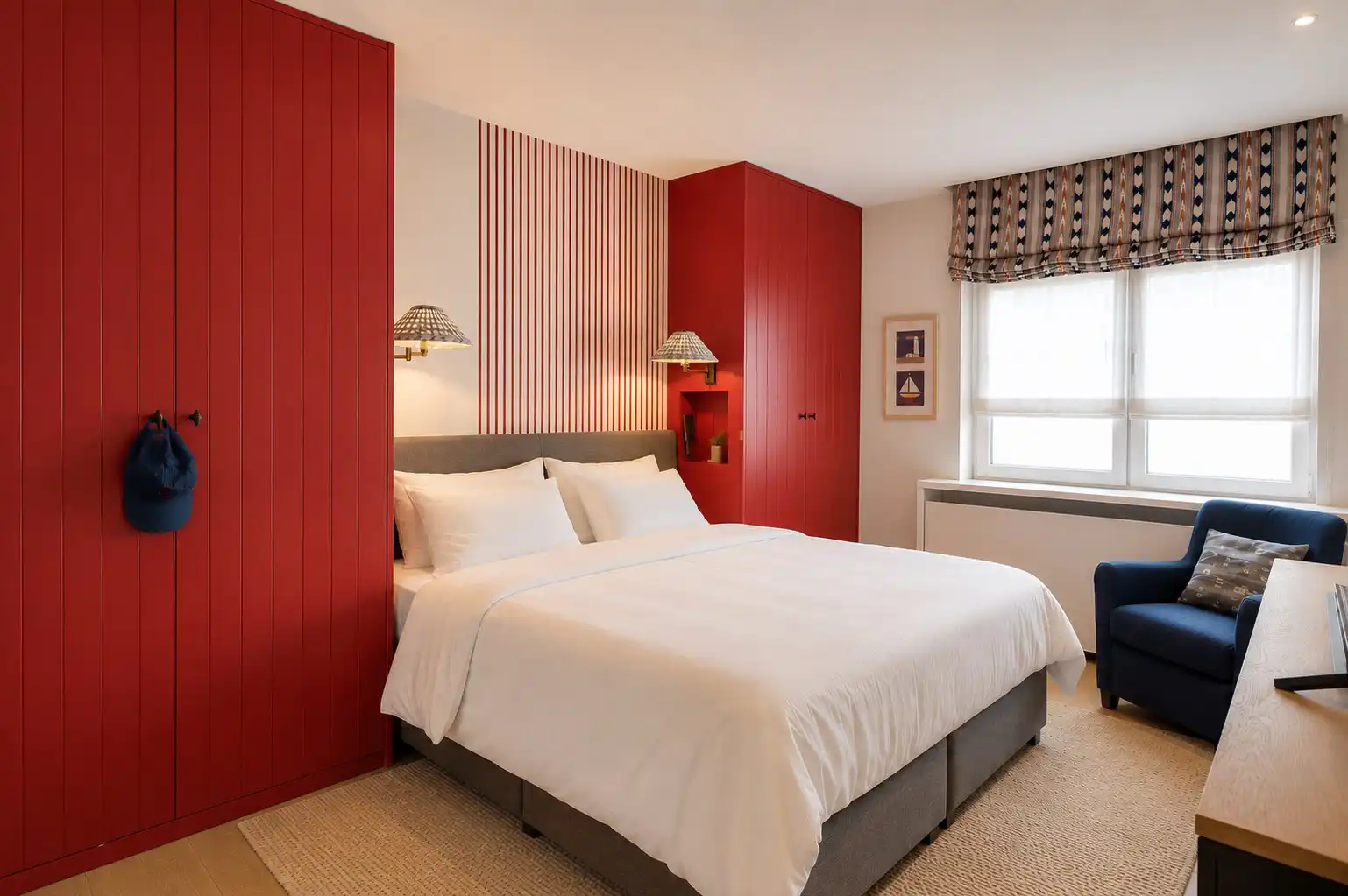 Stijlvol hoekappartement met tijdloze elegantie en een open zicht op de Kustlaan. foto 15